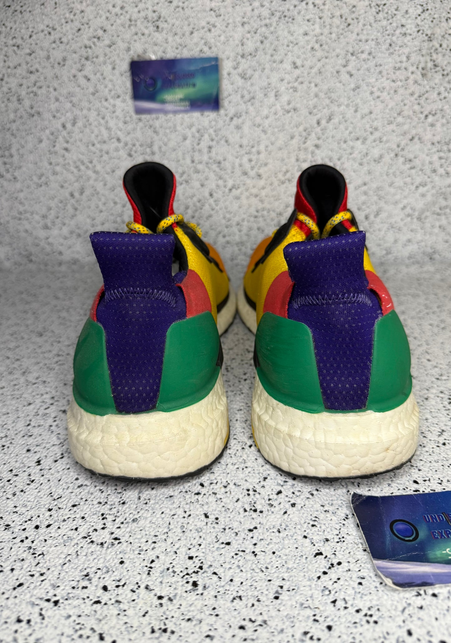 Adidas Solar Hu Glide Multi Color 10.5 Men/12 Women “Preowned”