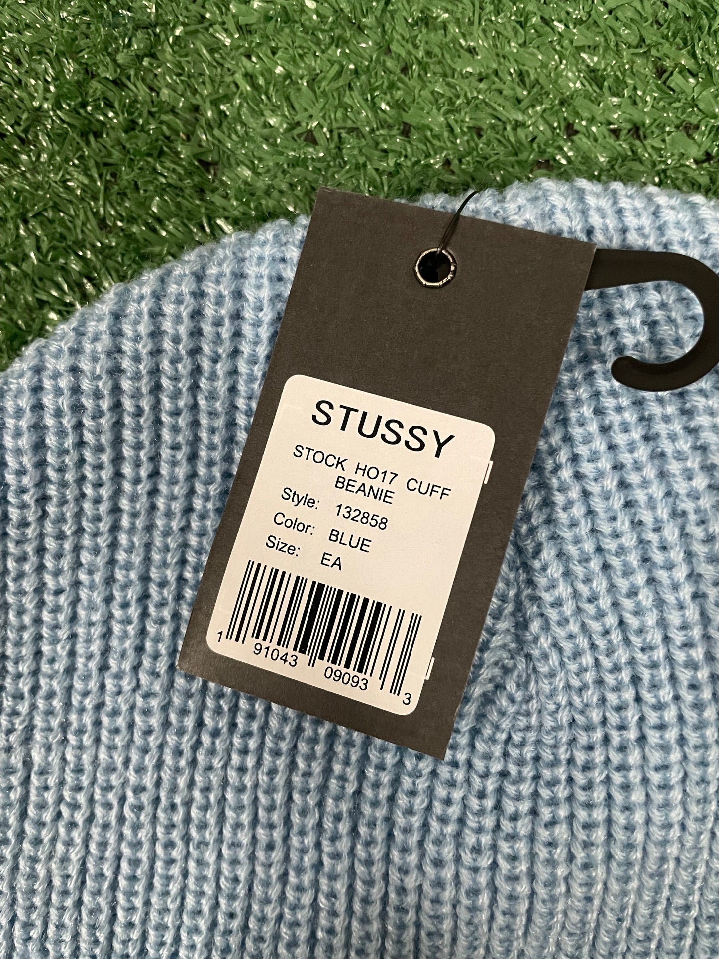 Stussy Blue cuff beanie