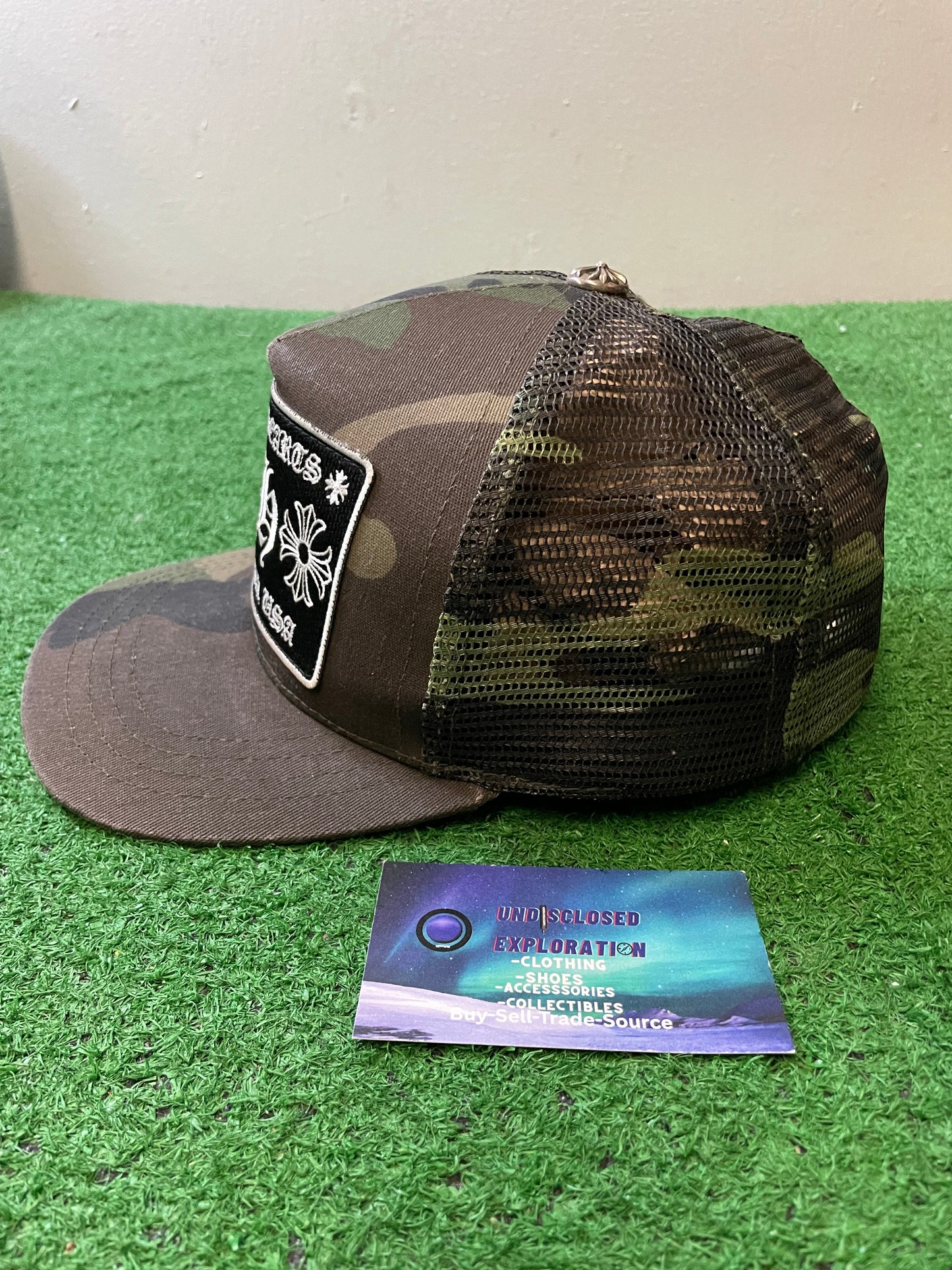Chrome Hearts Hollywood camo hat