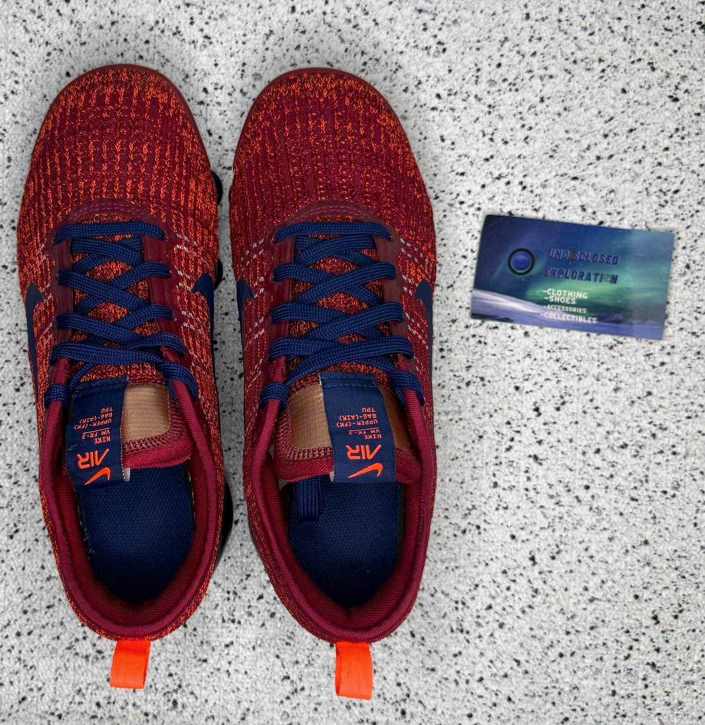 Nike Vapormax Flyknit Noble Red 4.5 Youth/6 Women