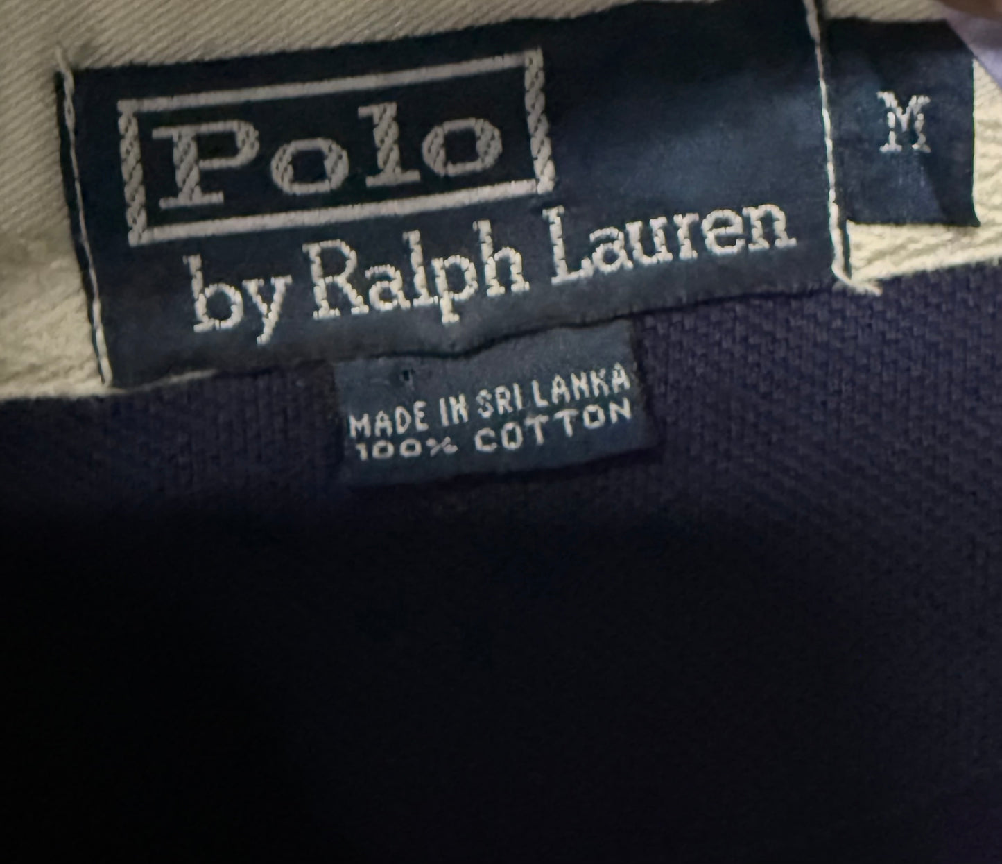 Vintage Polo Ralph Lauren Striped Rugby Long Sleeve
