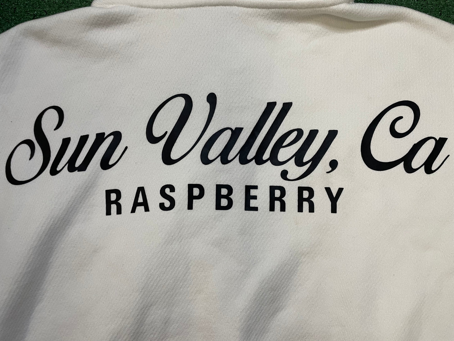 Gv Gallery Sun Valley white zipup hoodie