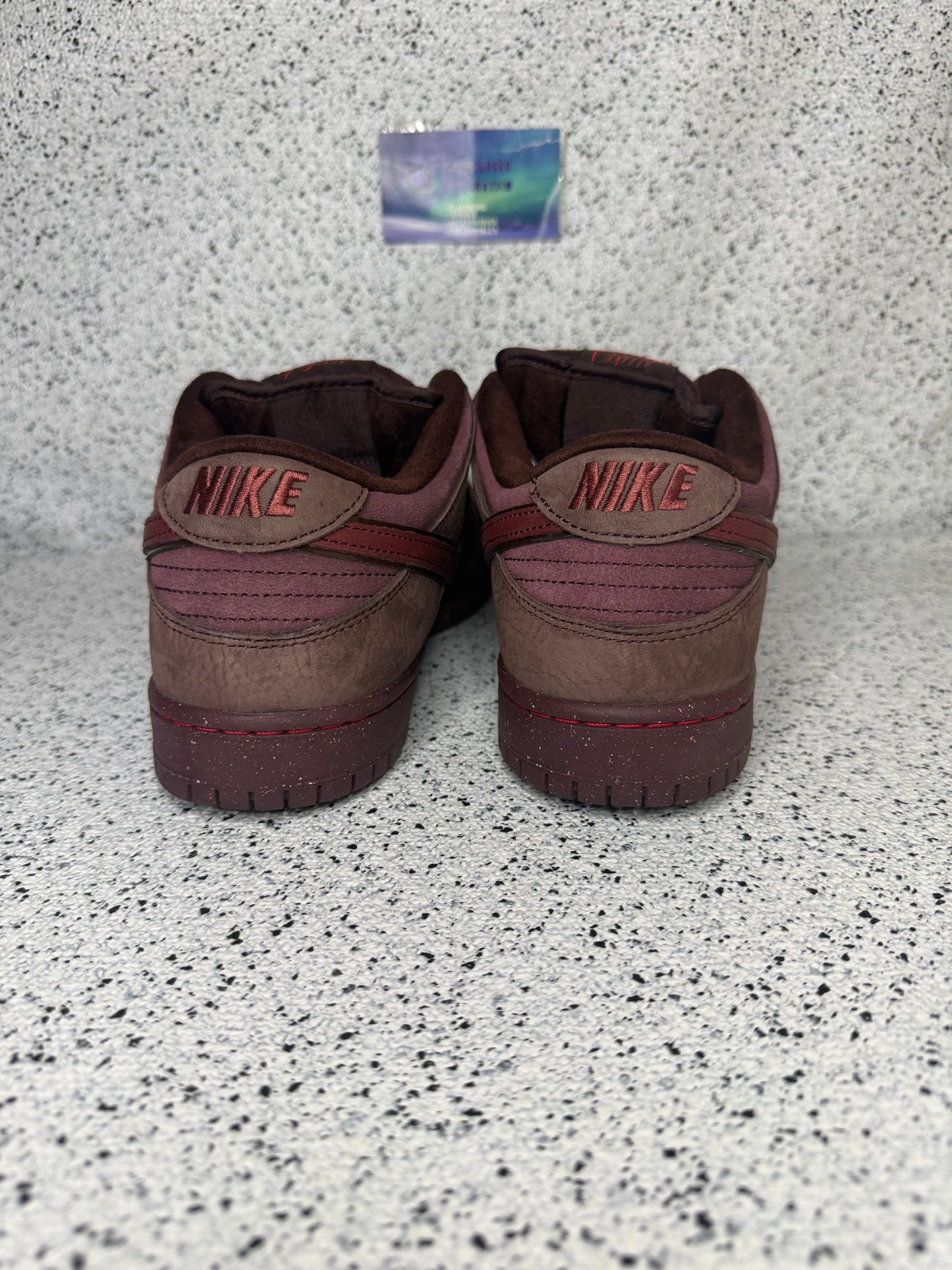 Nike Dunk SB Low Burgundy Crush 9 Men/10.5 Women “Preowned”