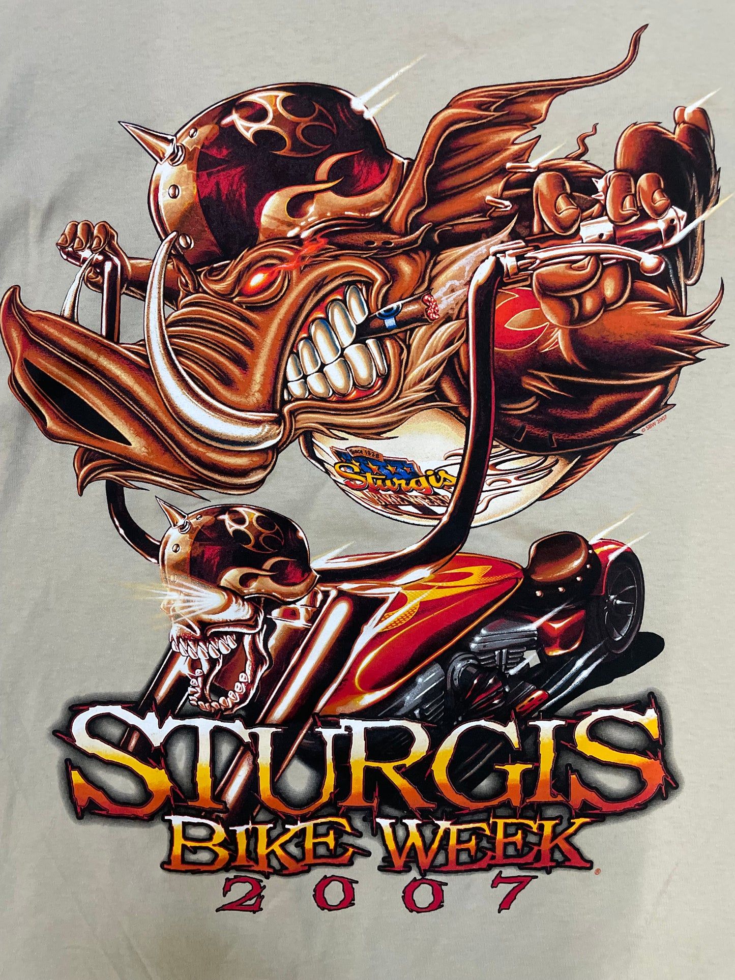 Vintage 2000s Sturgis Bike week tee