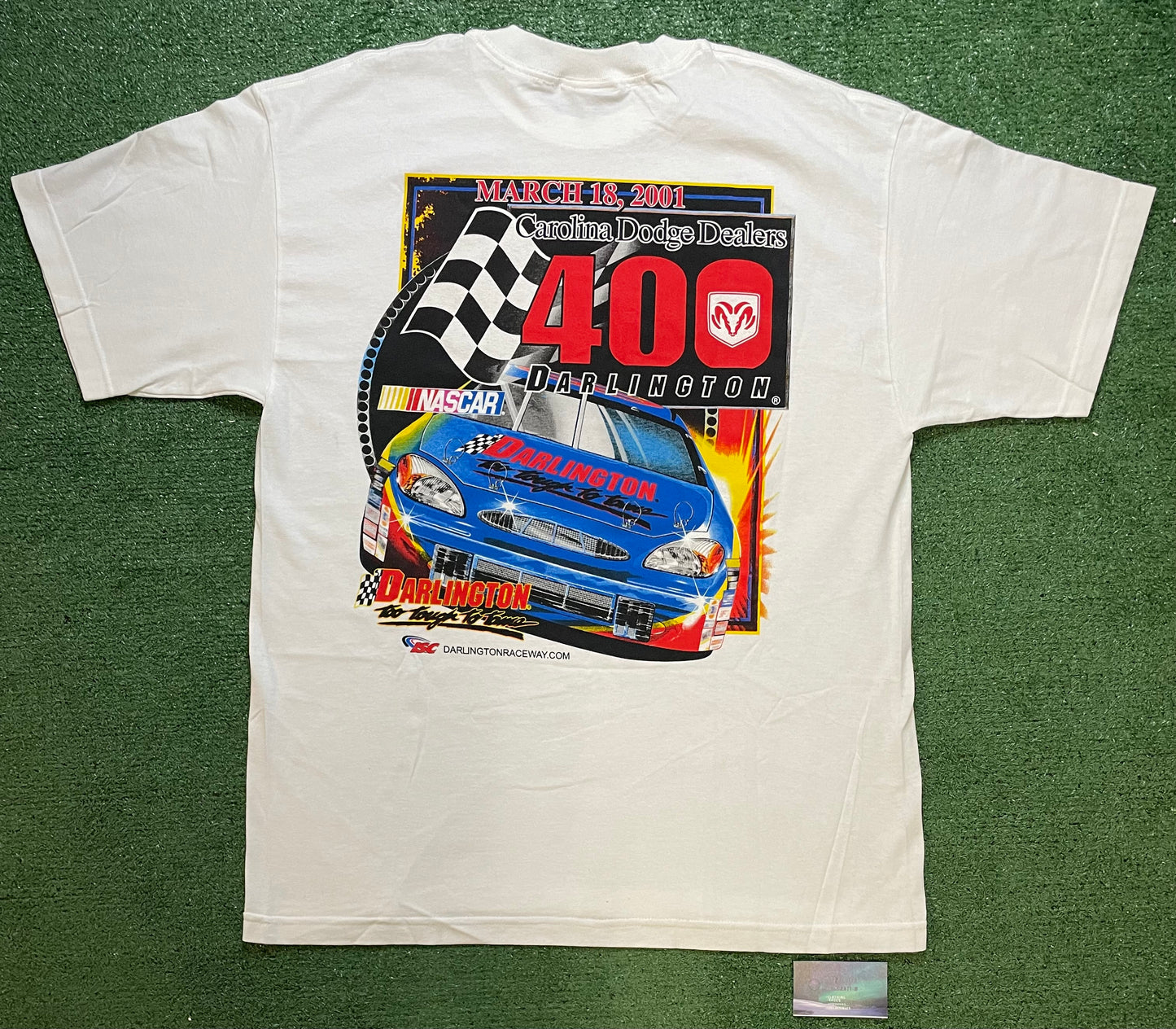 Vintage 2000s nascar Darlington raceway tee