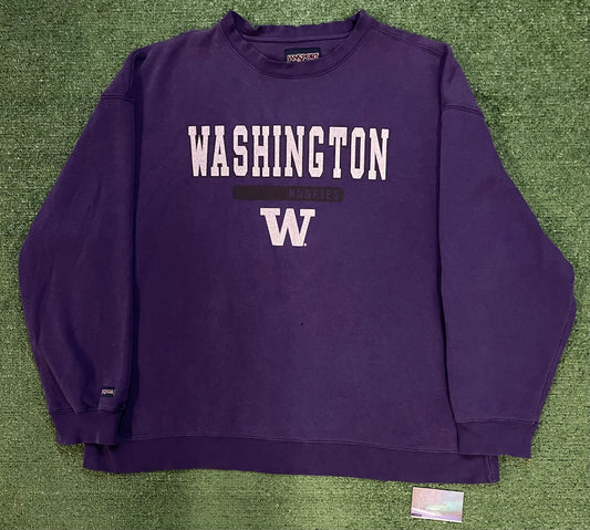Vintage 2000s UW University of Washington Huskies crewneck