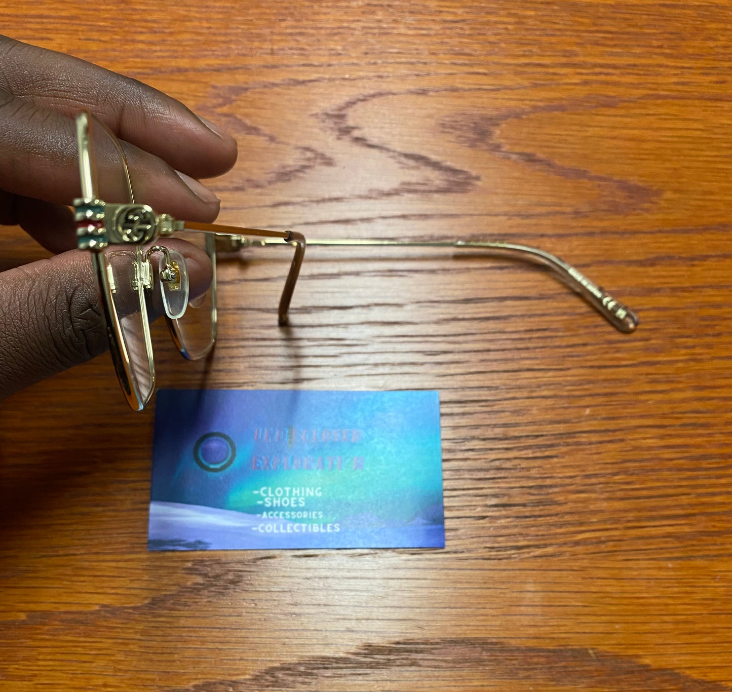 Gucci GG12850 Gold Glasses