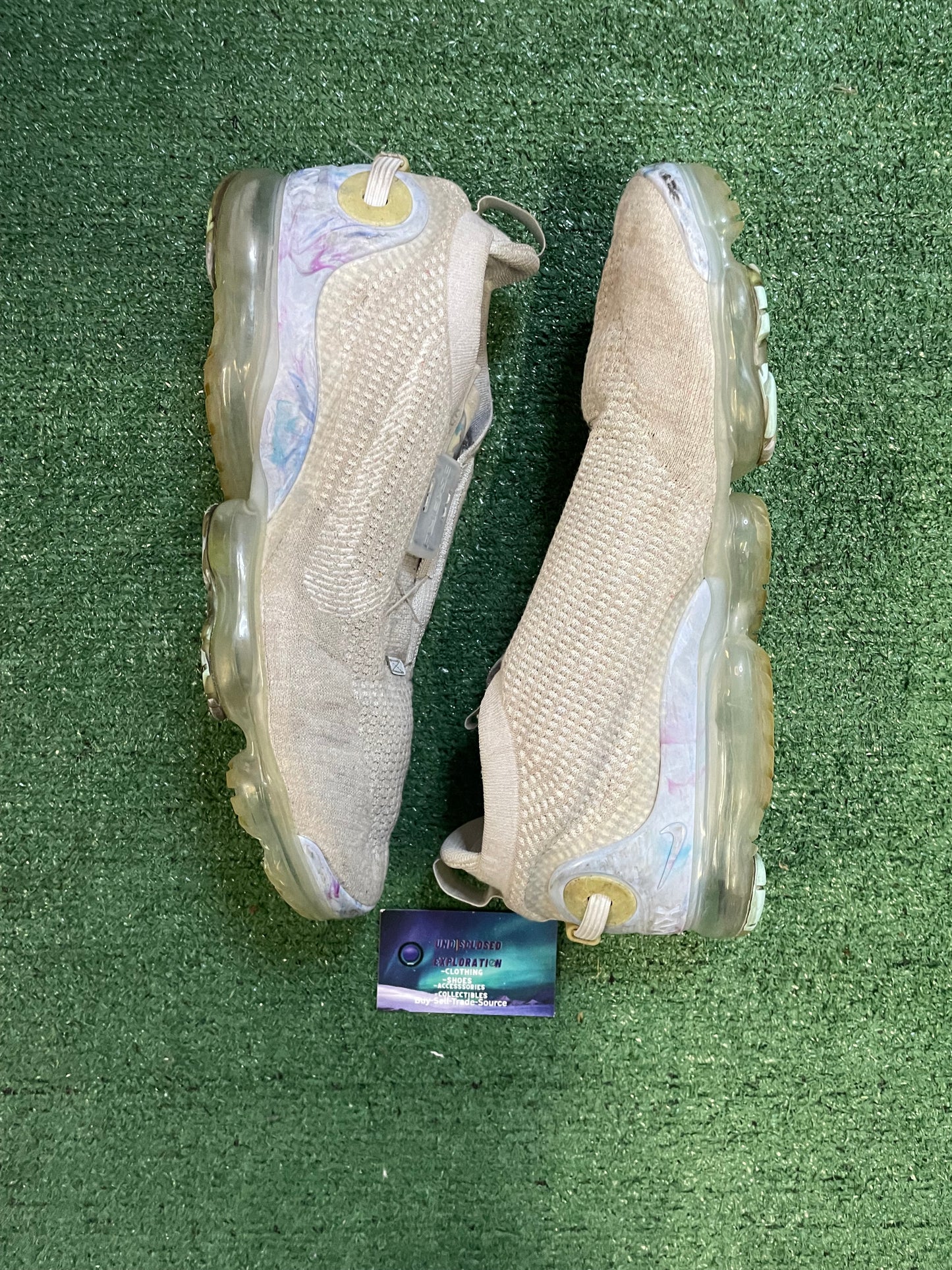 Nike vapormax 2020 flyknit summit white size 15men/16.5women