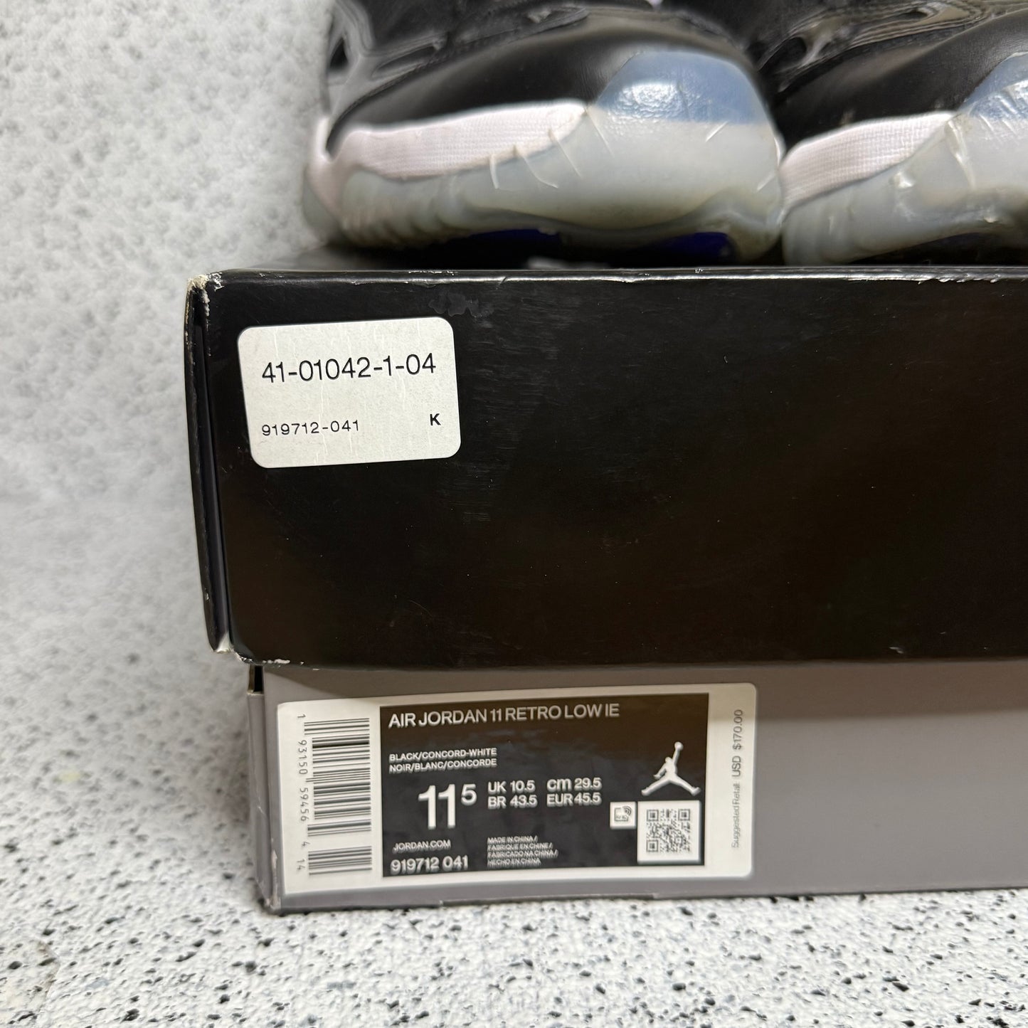 Jordan 11 IE Low Space Jam 11.5 Men/13 Women “Preowned”