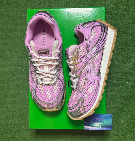 Bottega Veneta Orbit Sneaker Gloss Silver 10 Men/11.5 Women “Preowned”