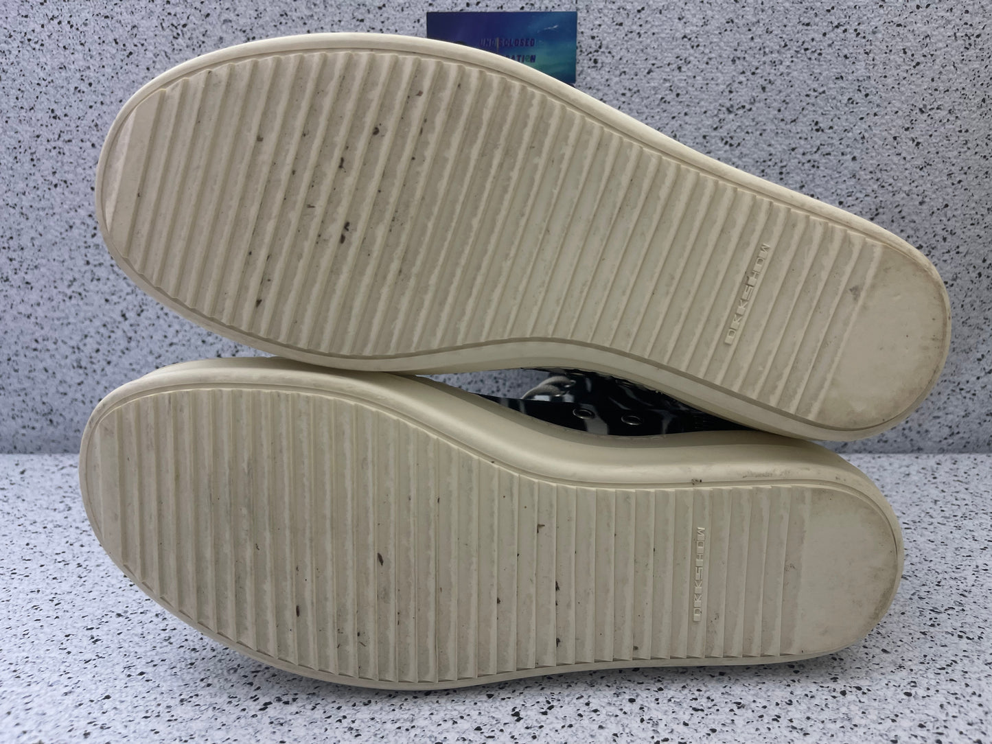 Rick Owens Gethsemane Zebra Print 43.5 EU/10.5 Men “Preowned”