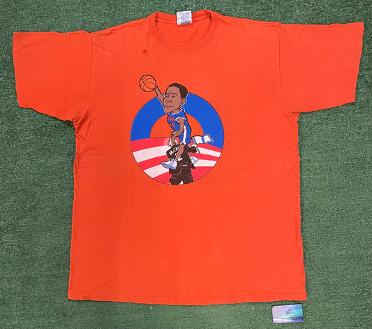 Vintage 2000s Barack Obama Vs John McCain tee