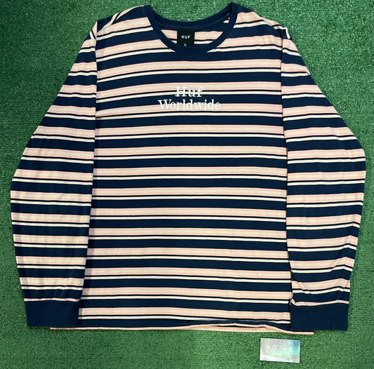 Huf Worldwide stripped longsleeve
