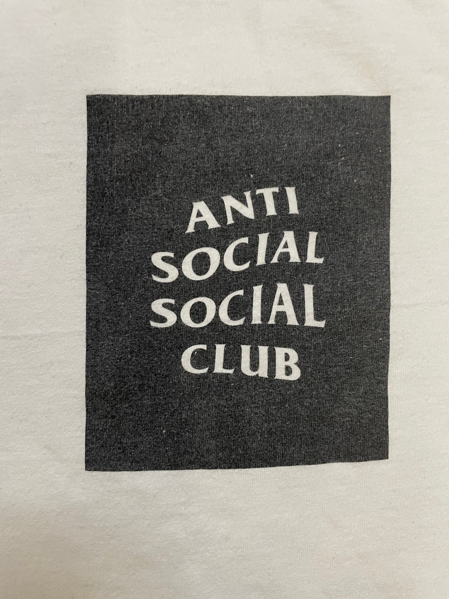 Anti Social Social Club box logo tee