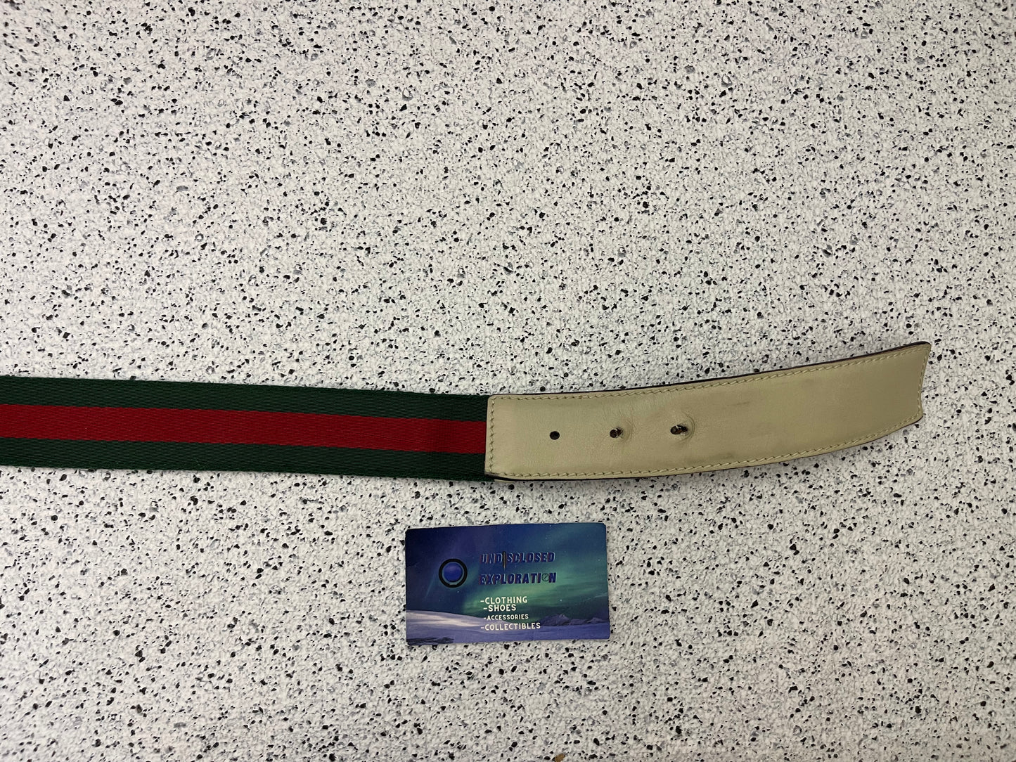 Gucci Striped Belt