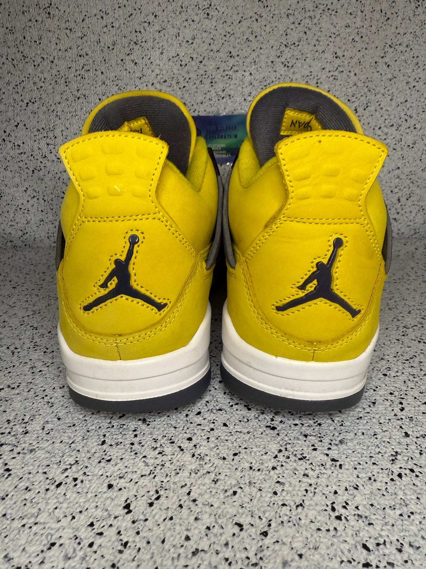 Jordan 4 Lightning 9.5 Men/11 Women “Preowned”