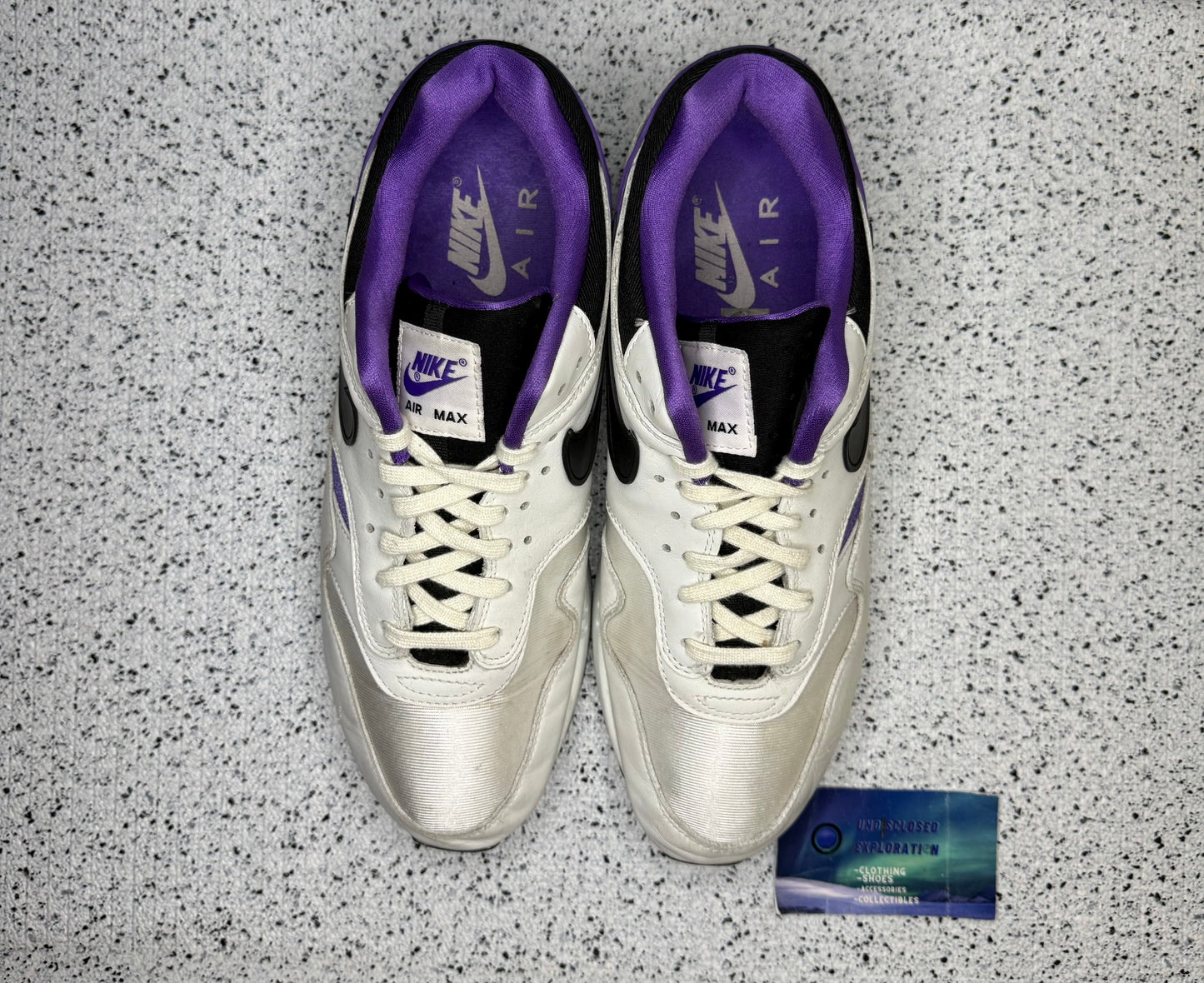Nike Air Max 1 DNA Purple 10 Men/11.5 Women “Preowned”