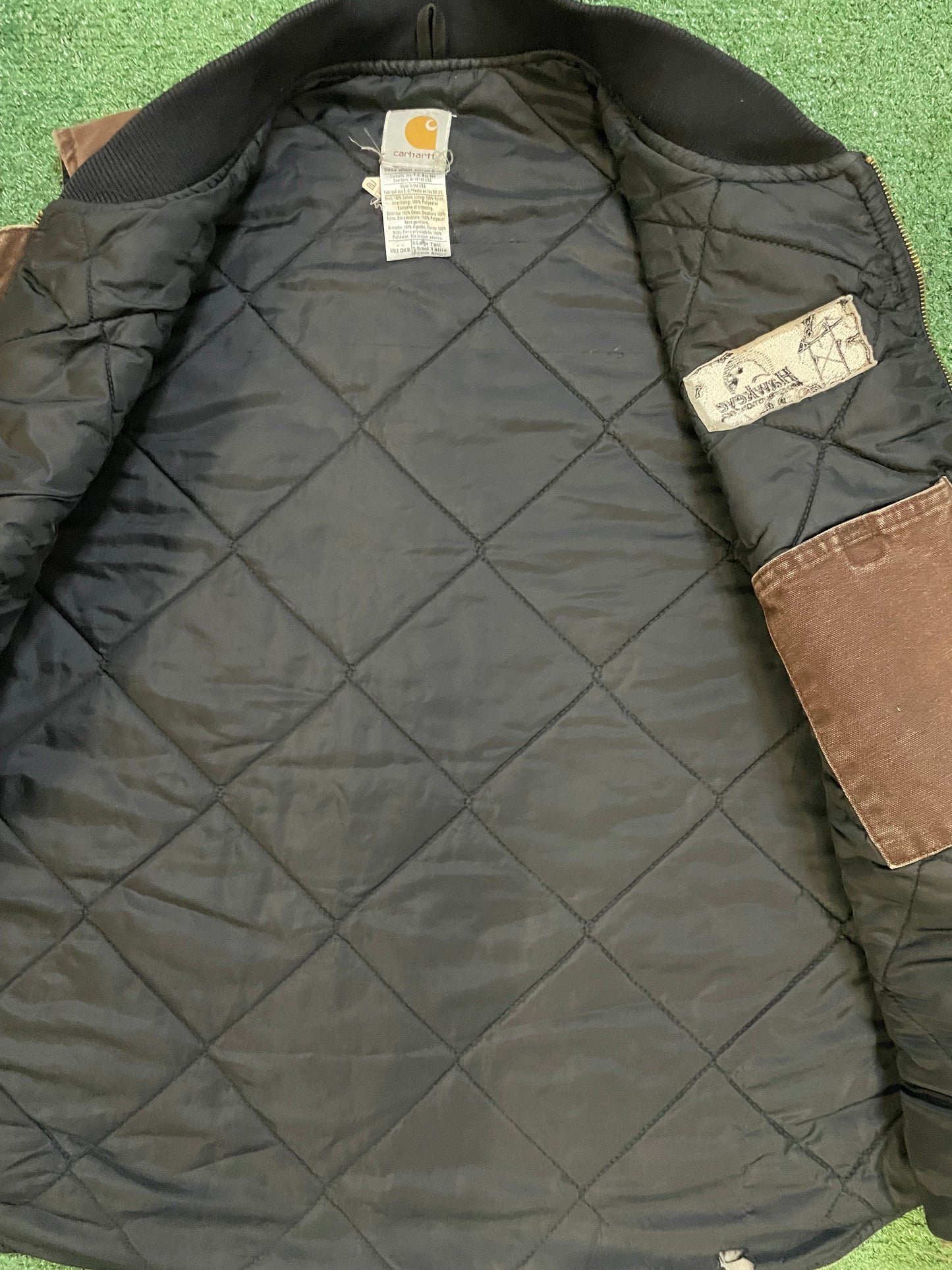 Vintage Carhartt dark brown vest