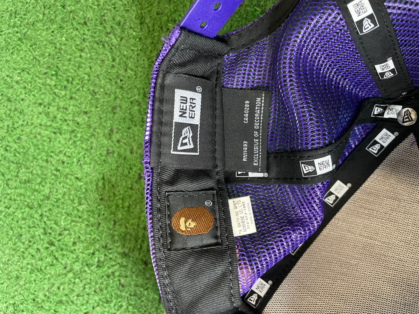 Bape sta x new era hat