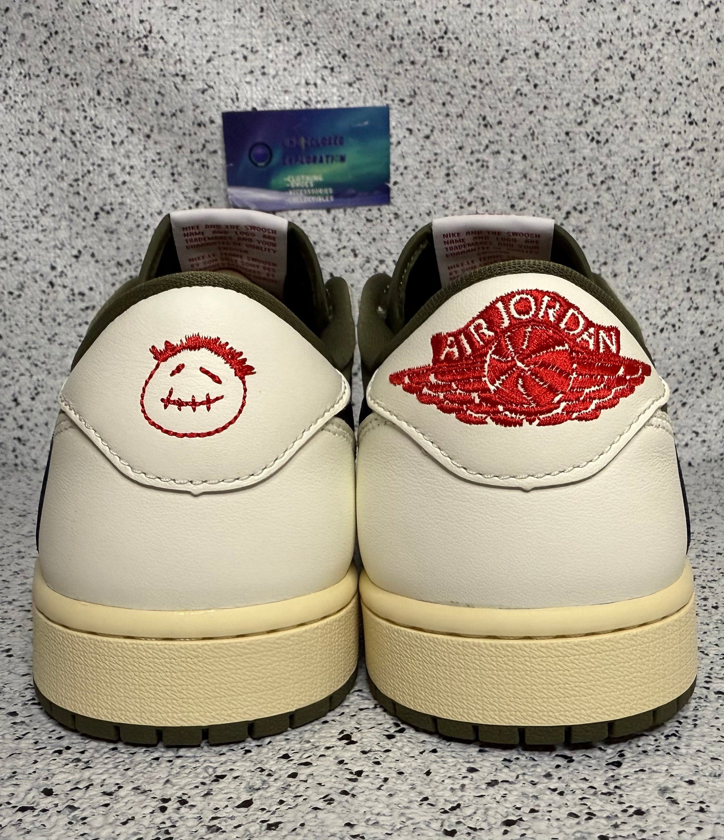Jordan 1 Low Travis Scott Reverse Medium Olive
