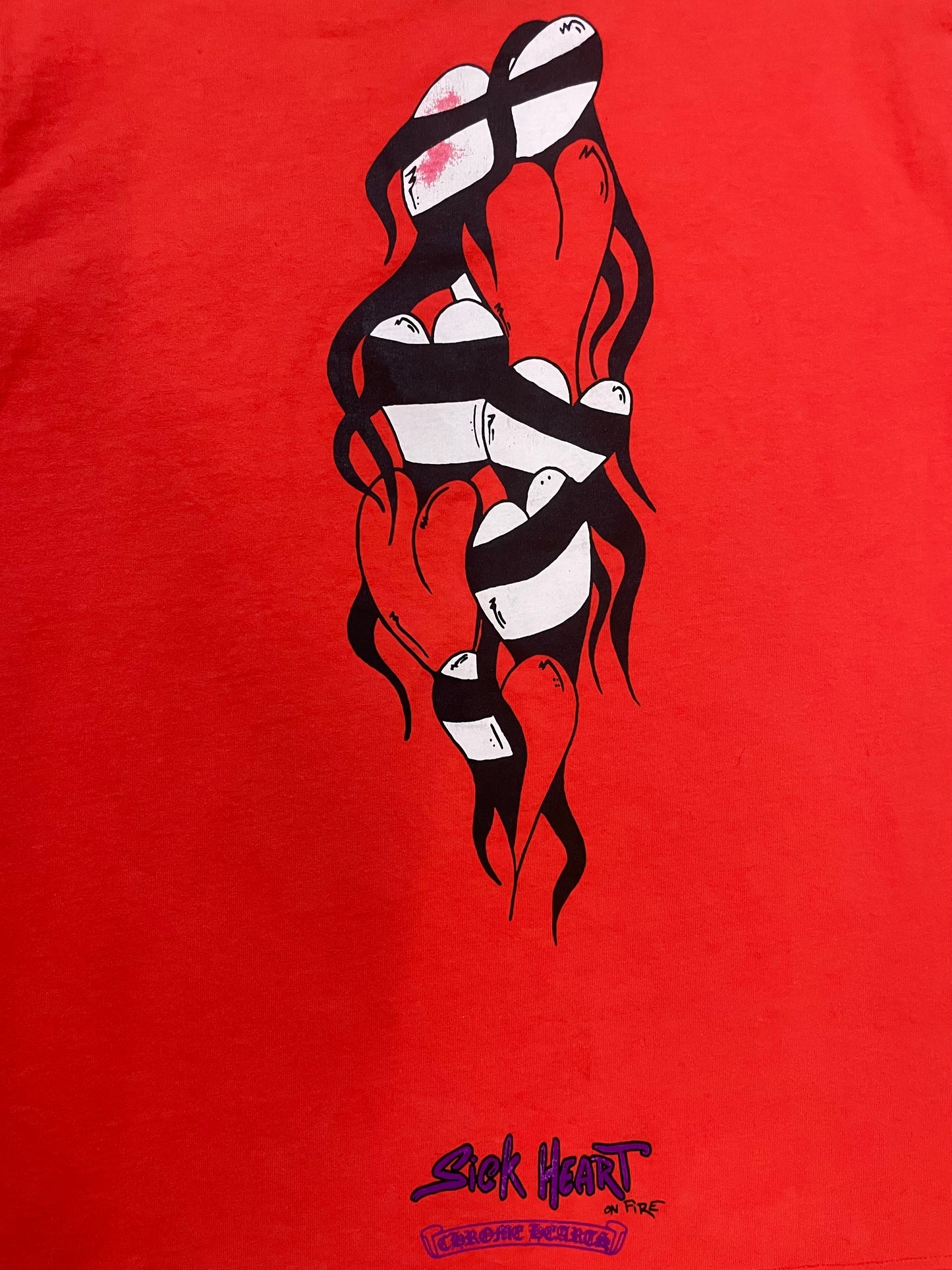 Chrome Hearts matty boy sick heart sadistic tee