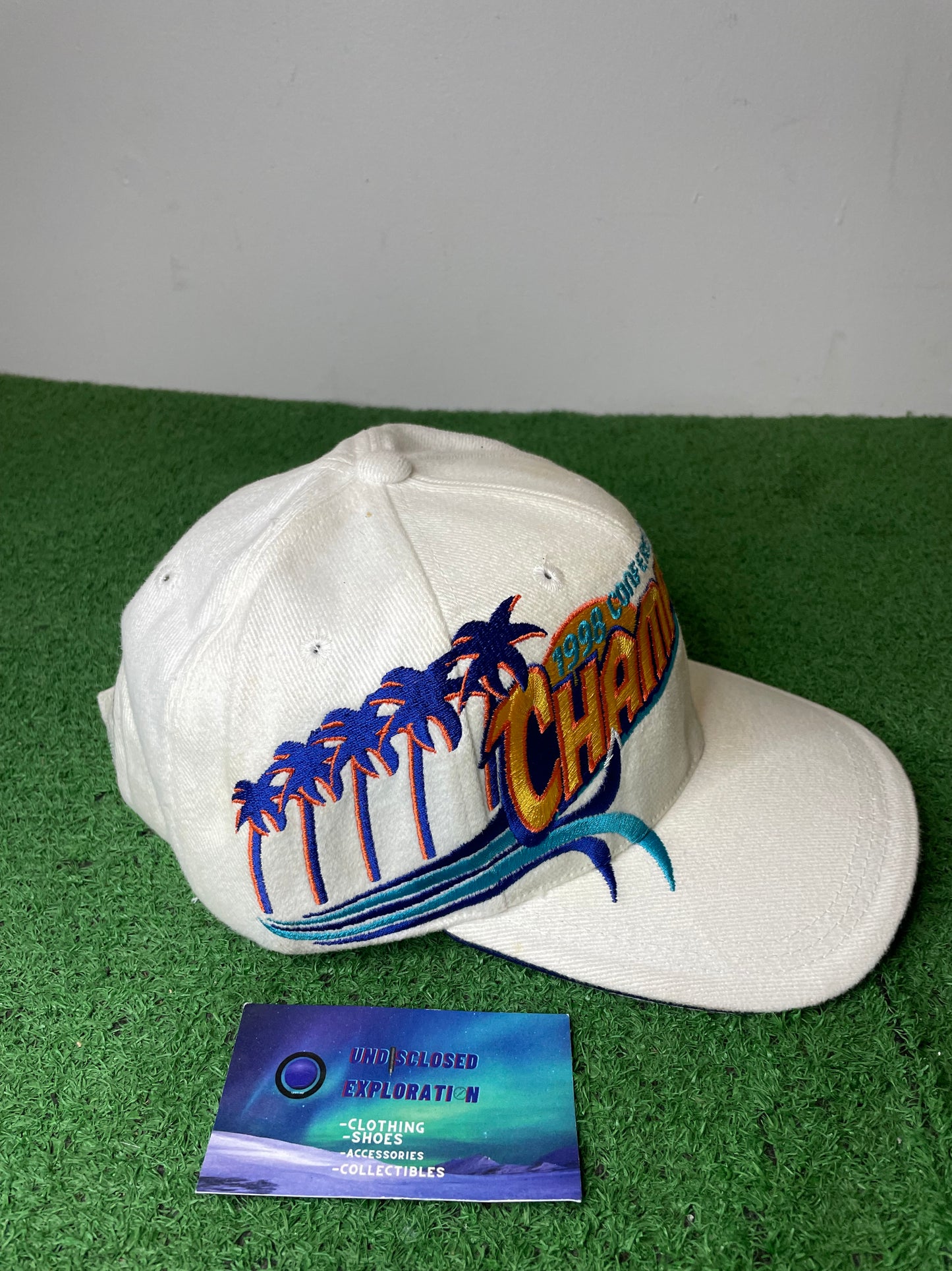 Vintage 1998 Atlanta Falcons conference champions hat