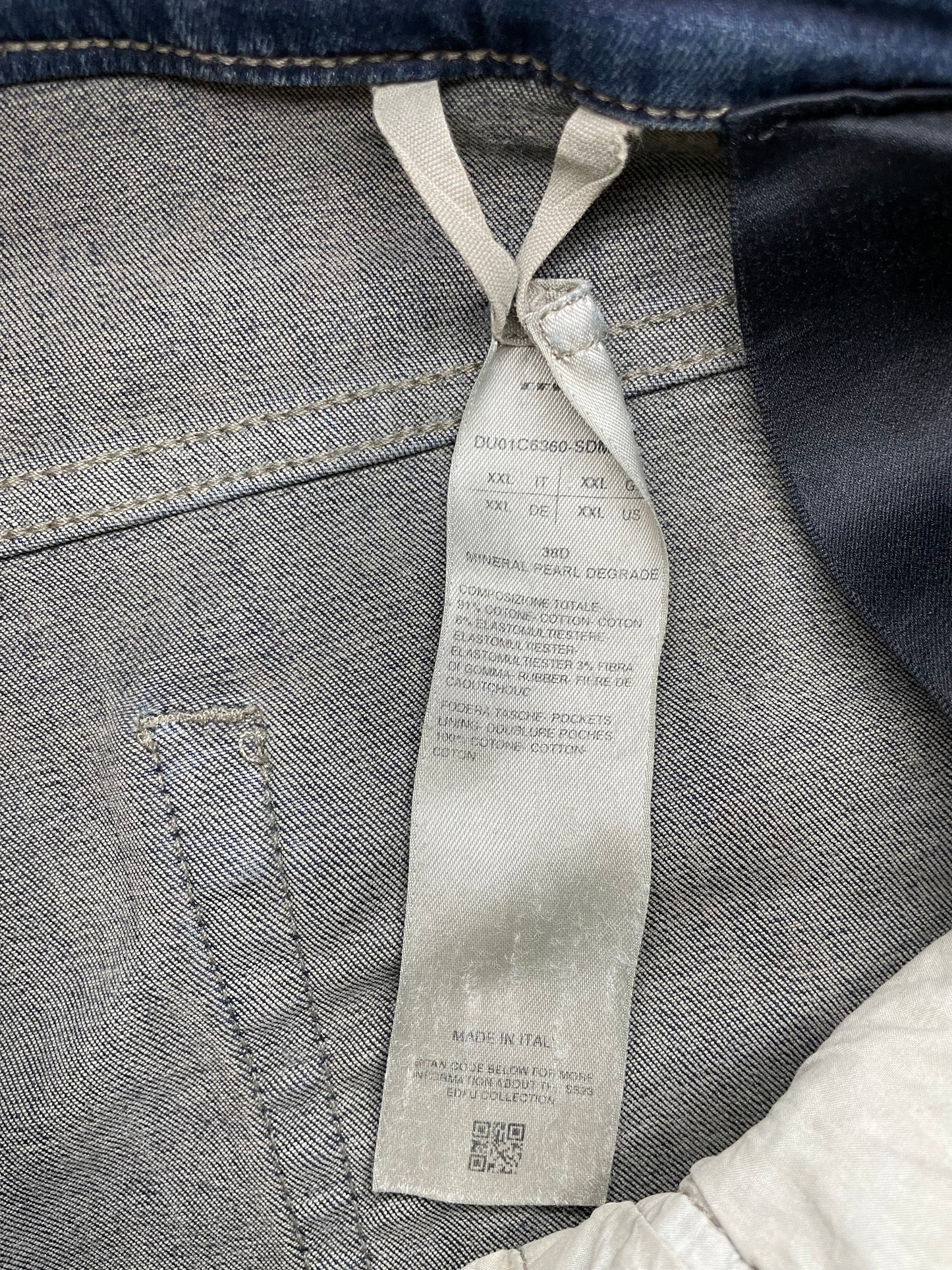 Rick Owens DRKSHDW Easy Nagakin Jeans Mineral Pearl Degrade