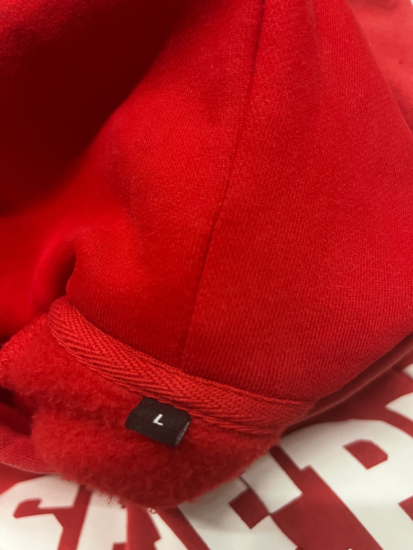Gv Gallery splice red hoodie
