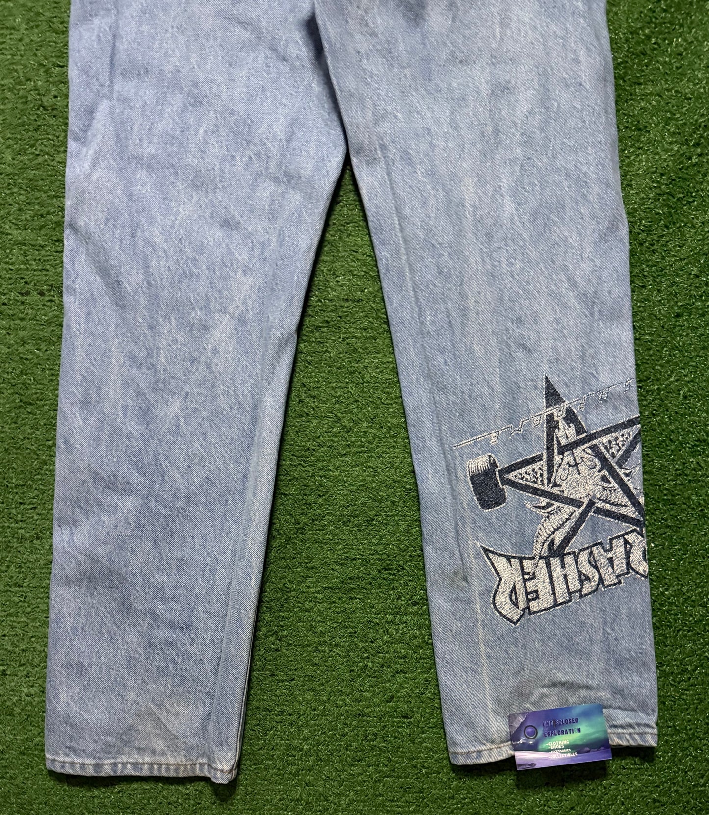 Supreme Thrasher Regular Jeans Washed Blue