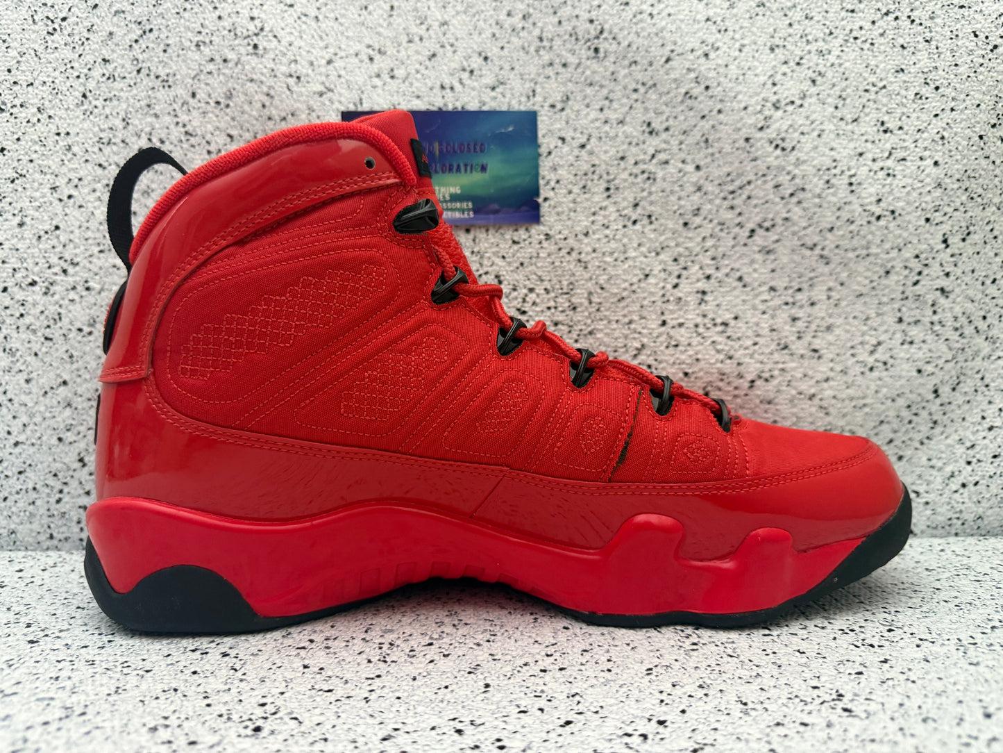 Jordan 9 Chile 11 Men/12.5 Women “Preowned”