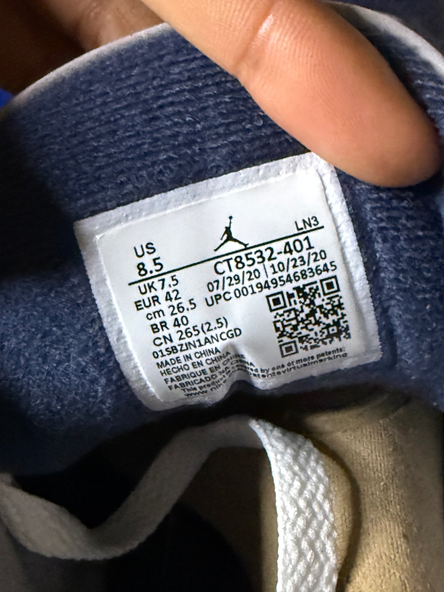 Jordan 3 Georgetown