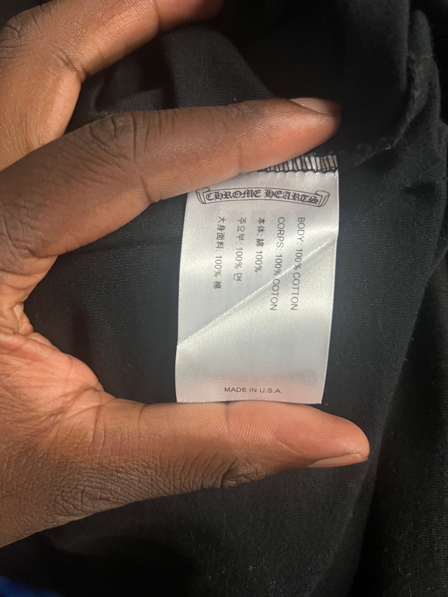 Chrome hearts Las Vegas horseshoe longsleeve tee
