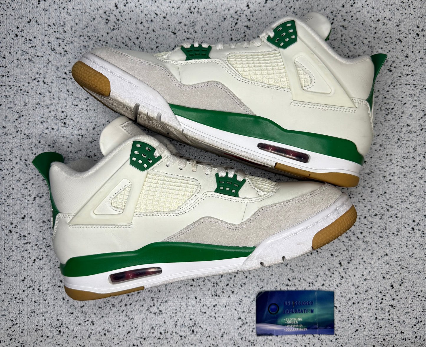 Jordan 4 SB Pine Green 10 Men/11.5 Women “Preowned”