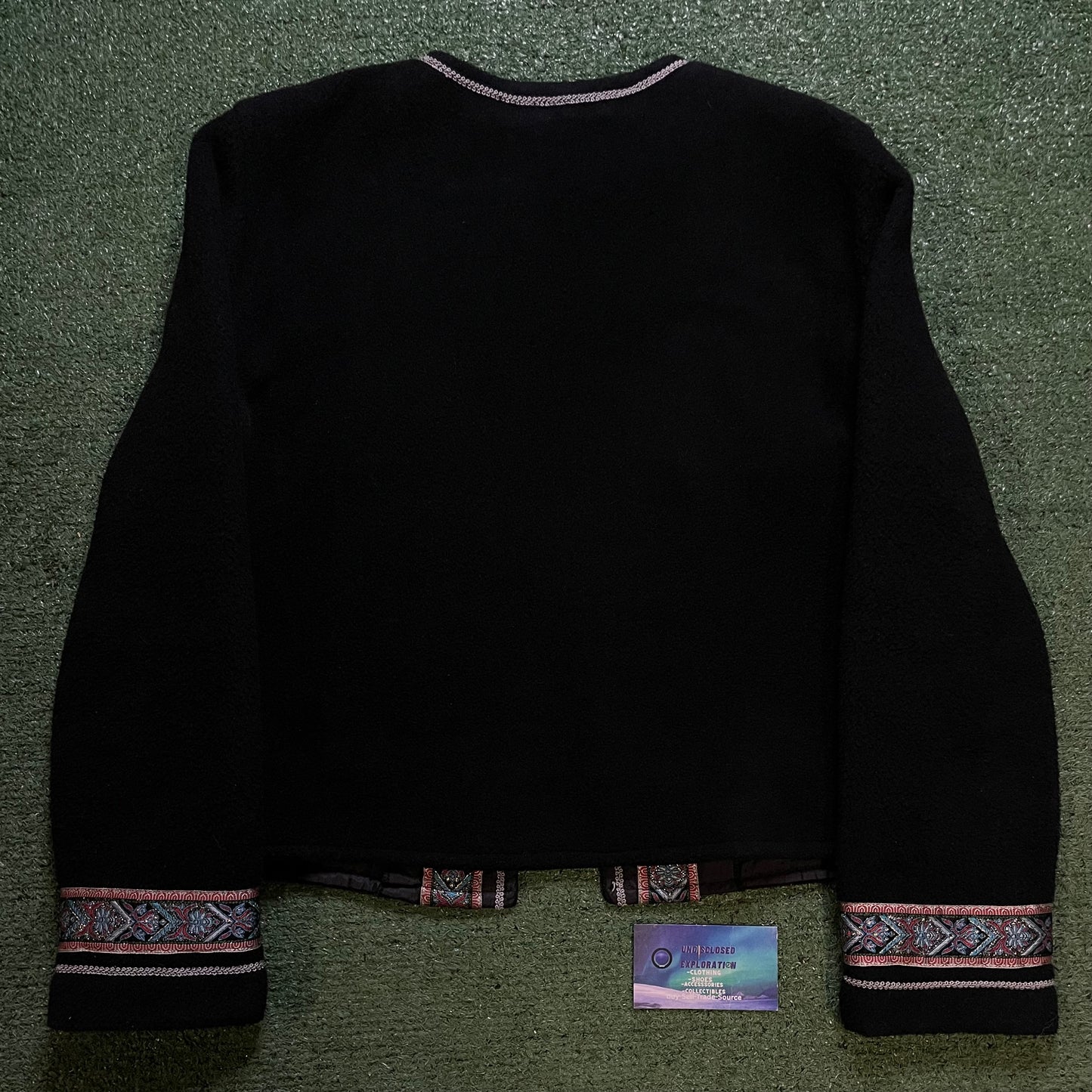 Vintage Black clasp cardigan
