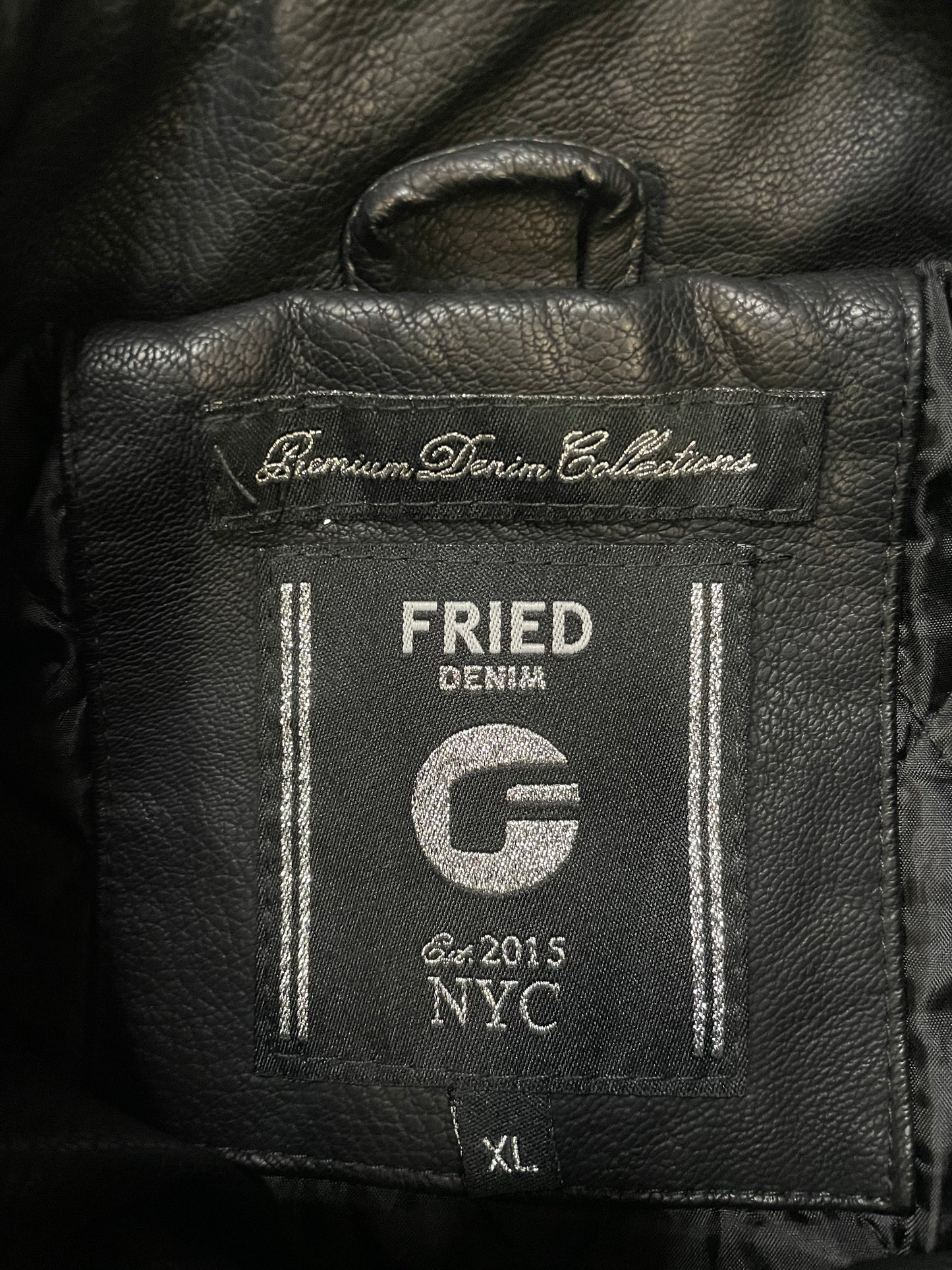 Premium Denim Collections black leather jacket