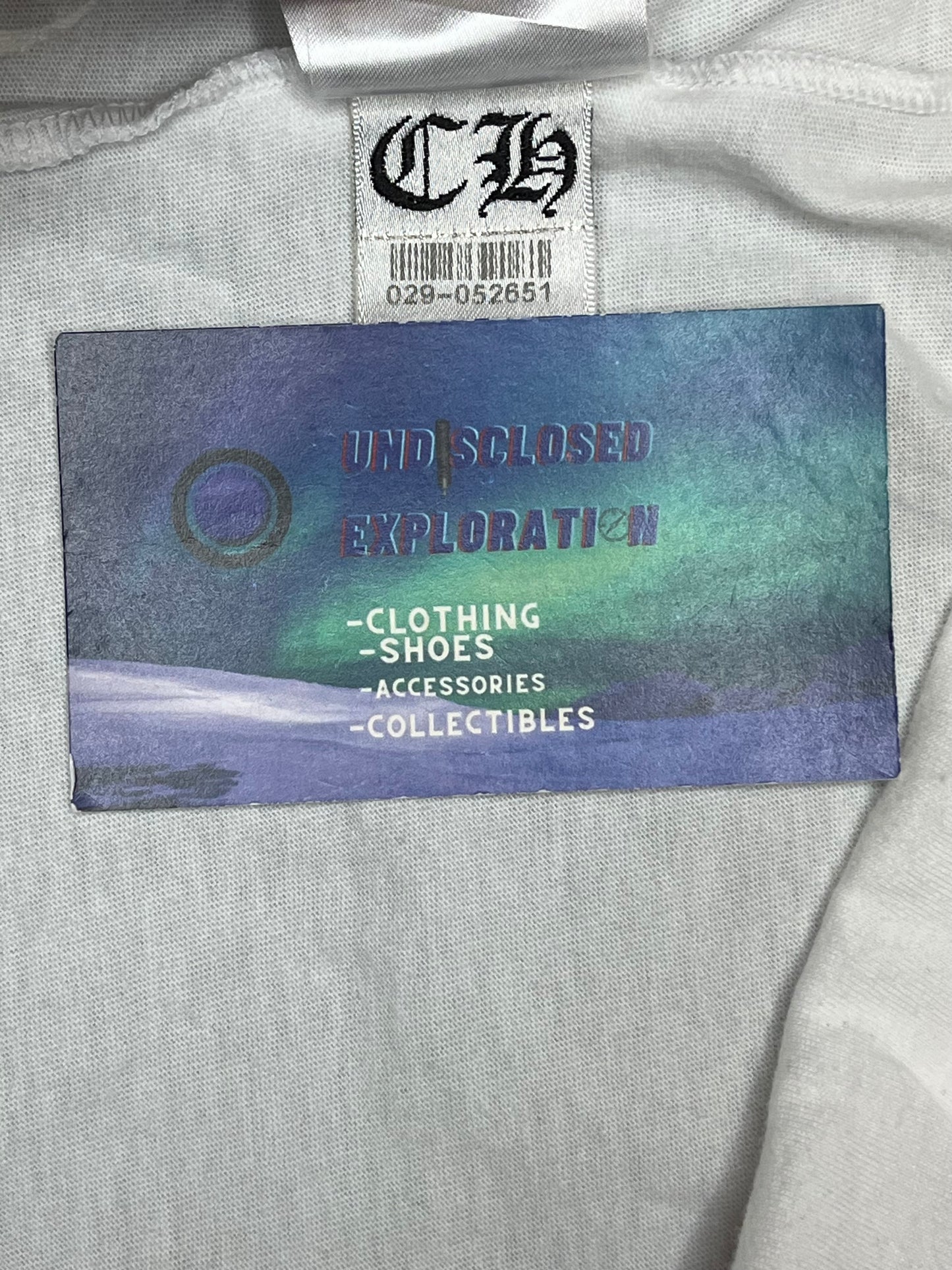 Chrome hearts multi color cemetery cross tee