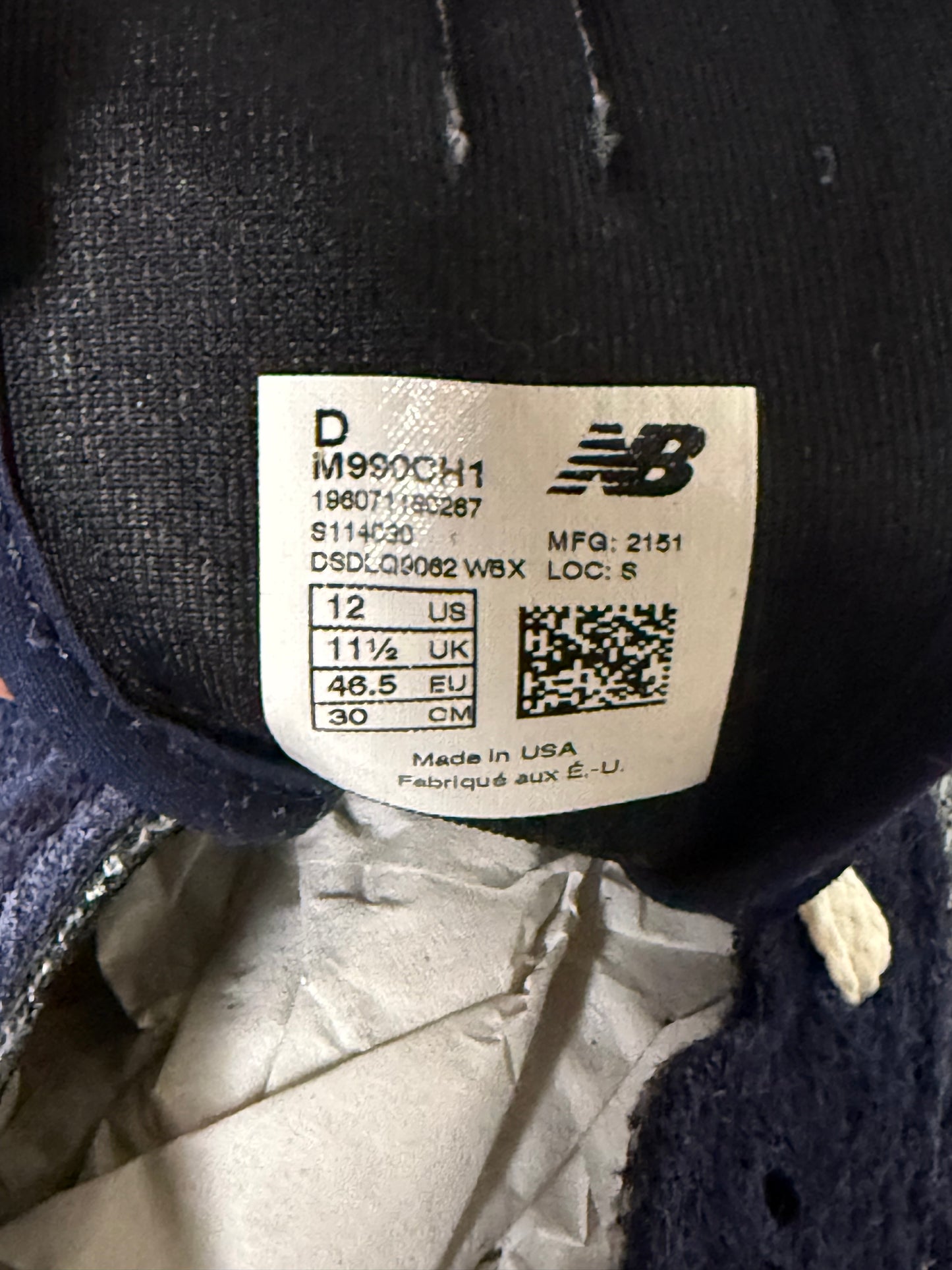 New Balance 990v1 Carhartt WIP