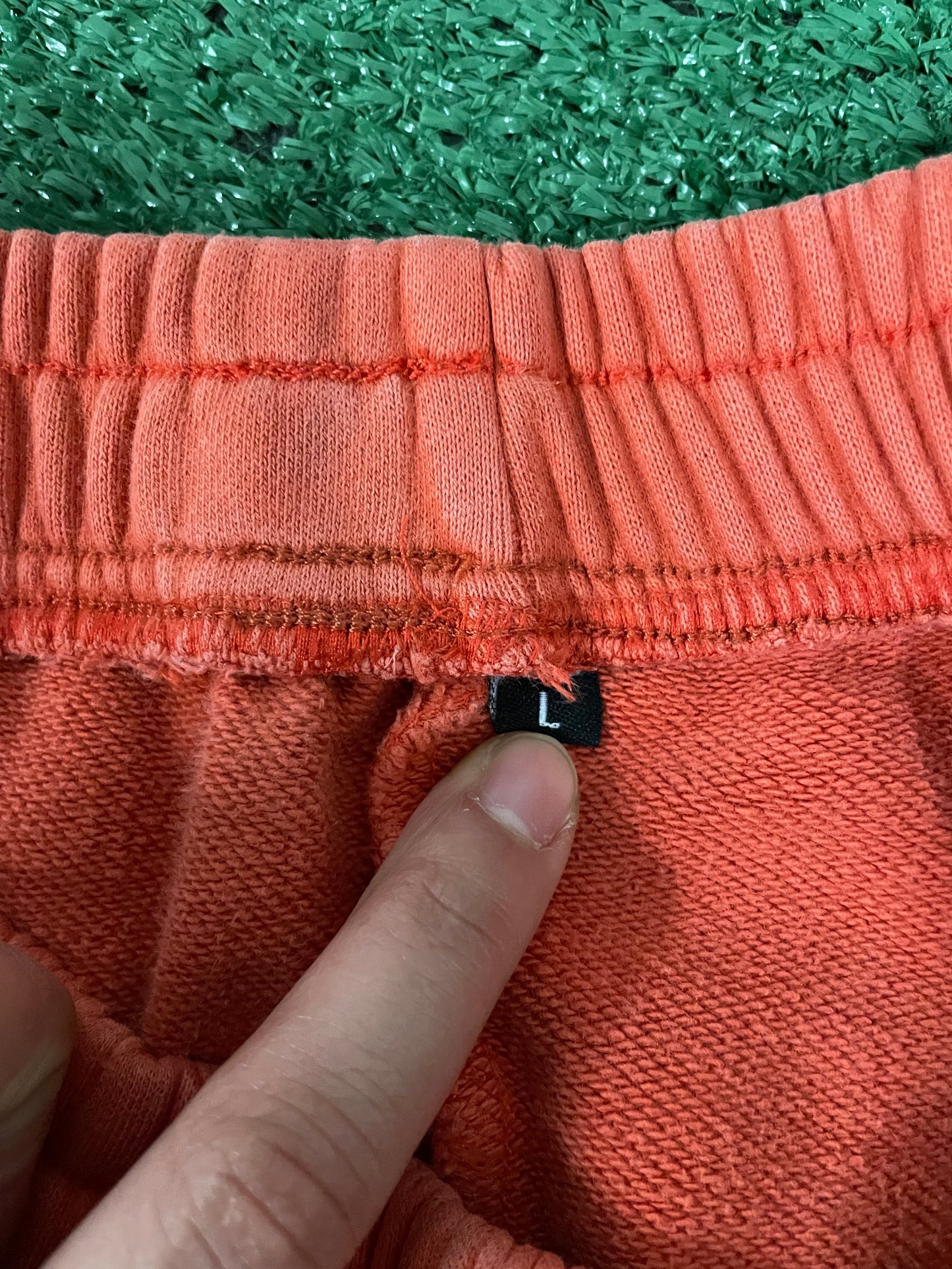 Chosen flare orange sweatpants