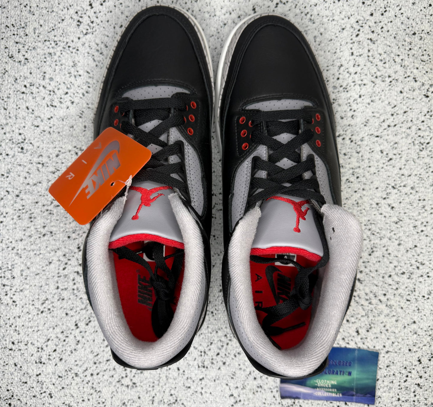 Jordan 3 Black Cement