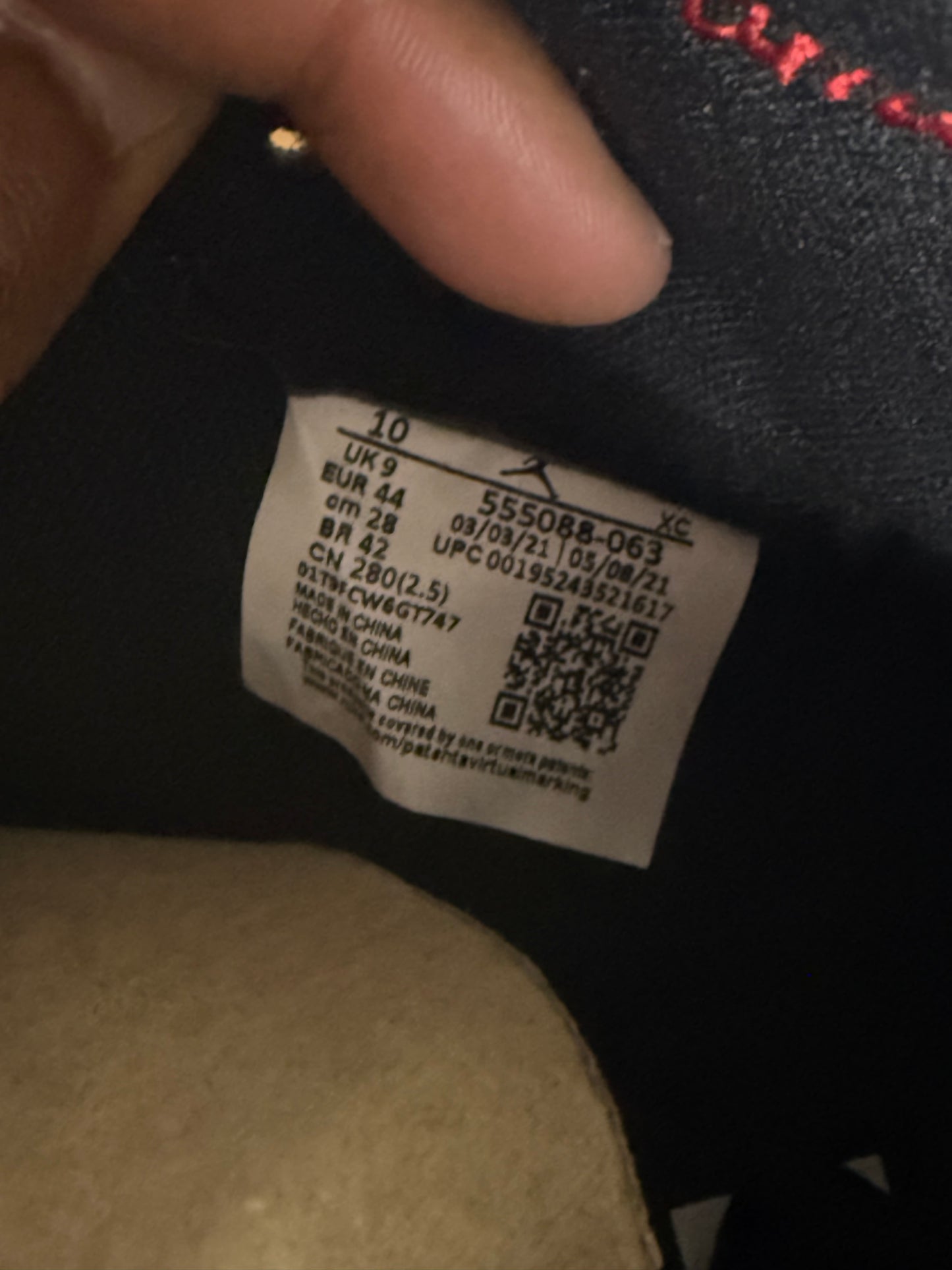 Jordan 1 Patent Bred