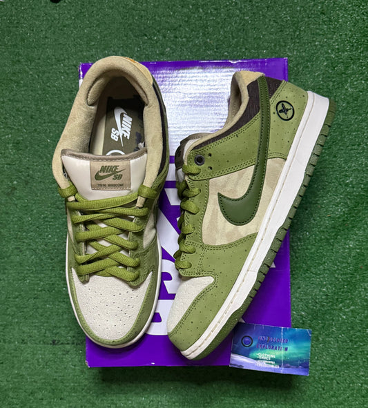 Nike Dunk SB Low Yuto Horigome Matcha 10 Men/11.5 Women “Preowned”
