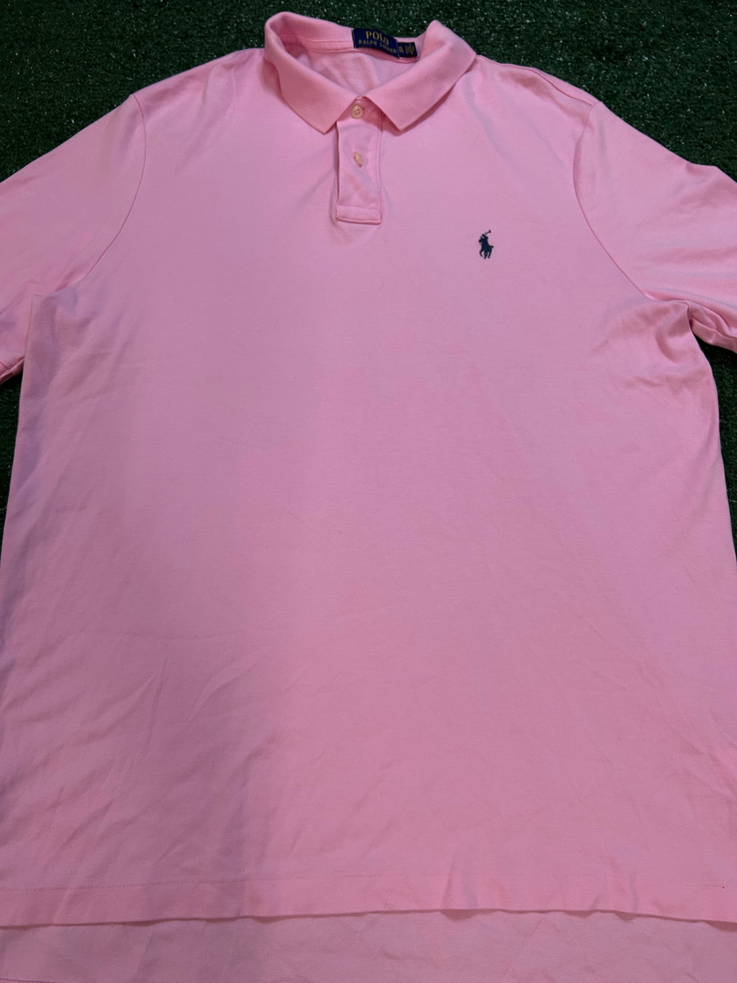 Vintage pink polo Ralph Lauren short sleeve
