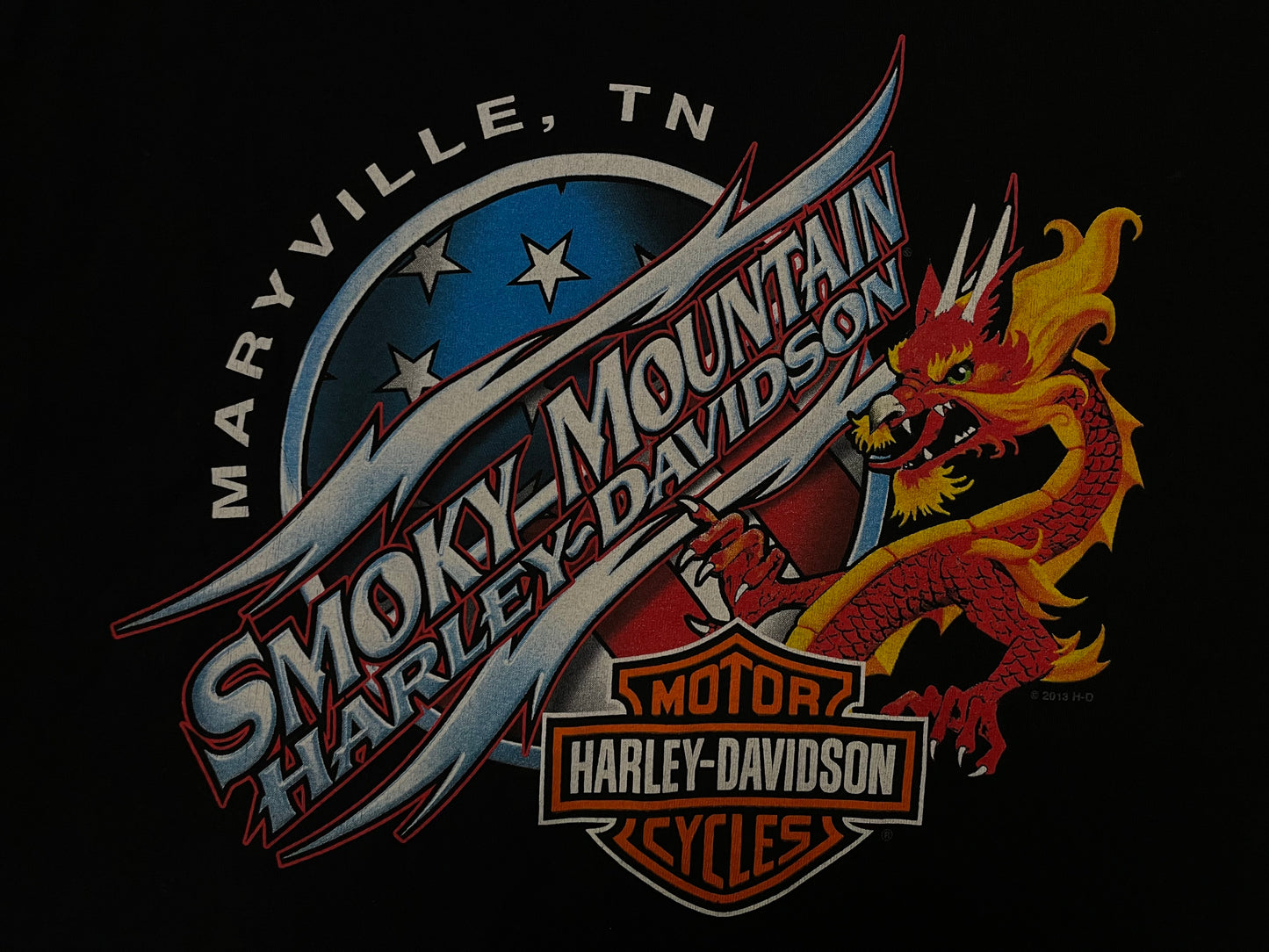 Harley Davidson Smokey mountain Nashville tee