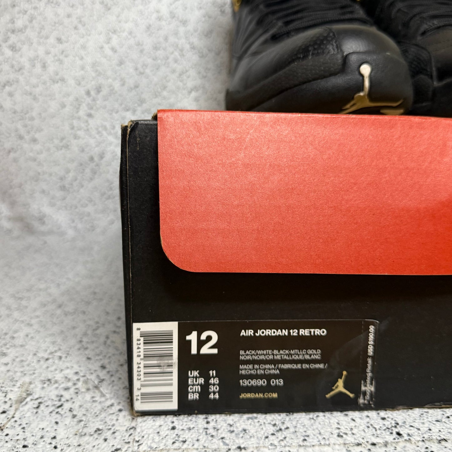 Jordan 12 Master 12 Men/13.5 Women “Preowned”