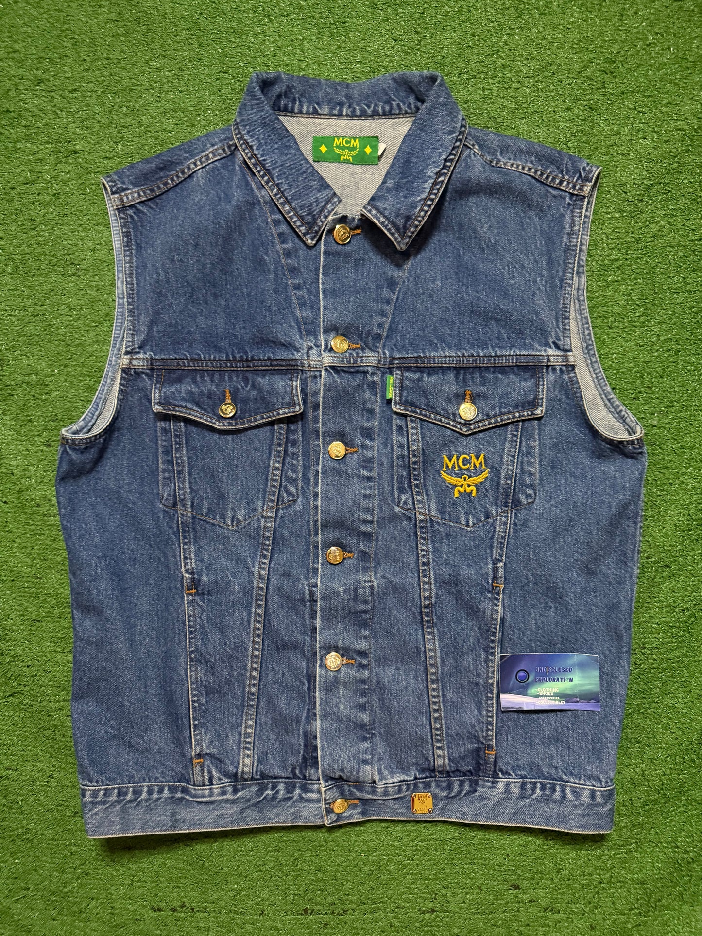 Vintage MCM Denim Vest
