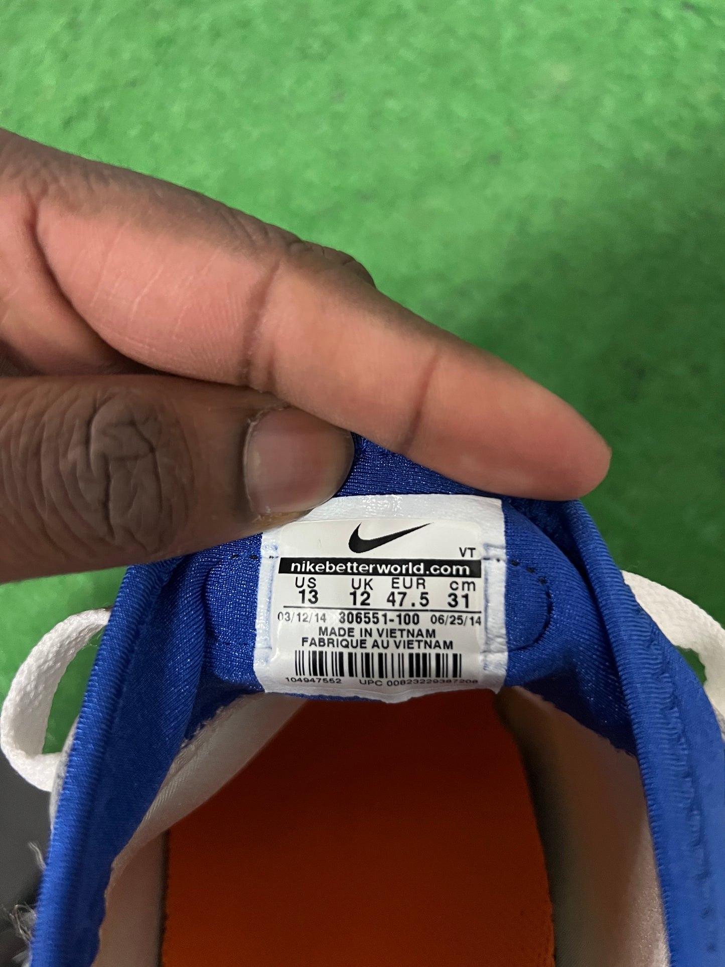 Nike Air Max 93 bright citrus 13men/14.5women