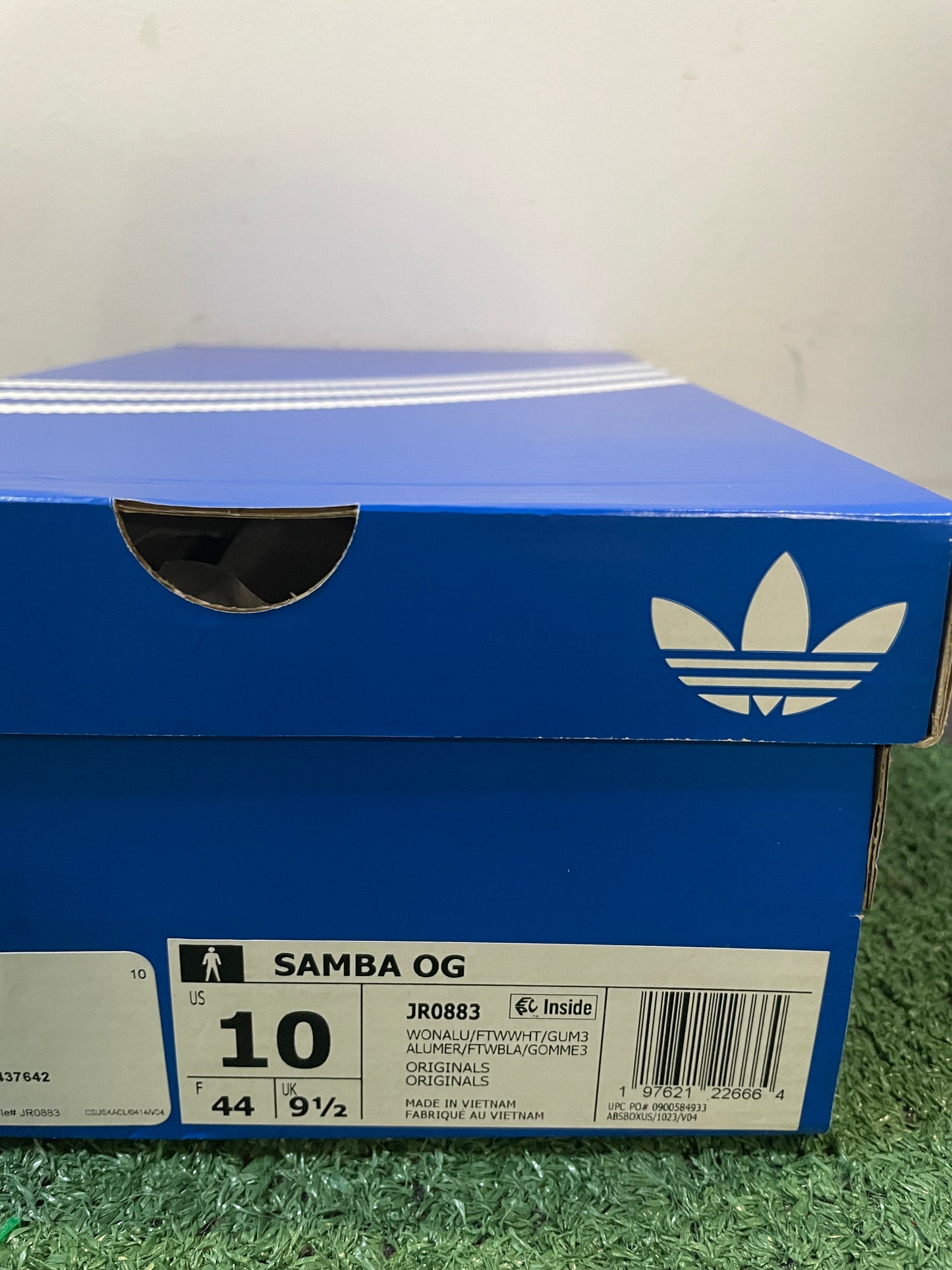 Adidas Samba OG beige cloud white gum