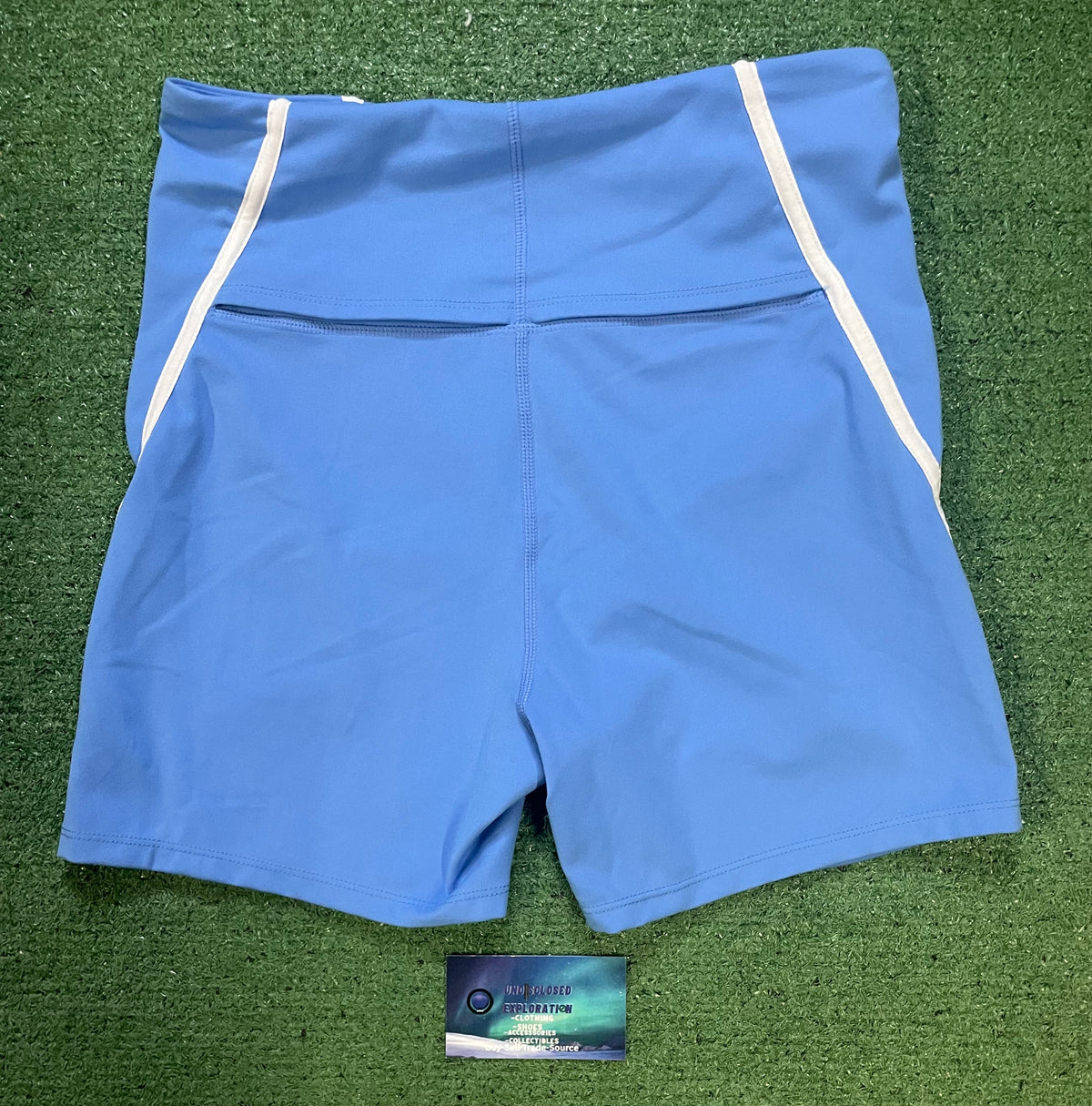Marika Dynah Blue and white shorts
