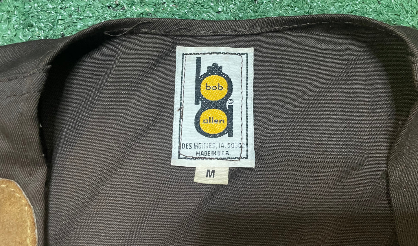 Vintage 1970s Bob Allen vest with patches