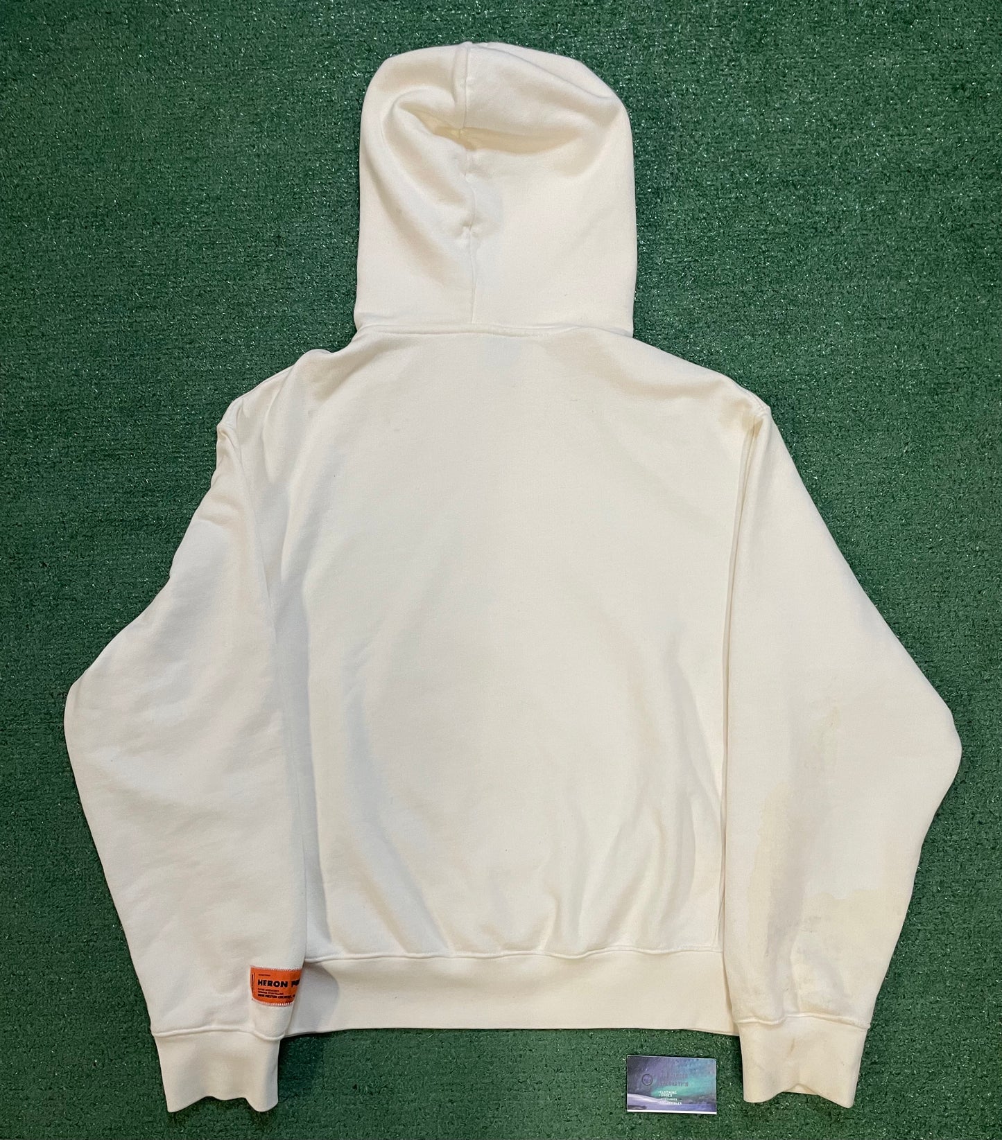 Heron Preston censored hoodie